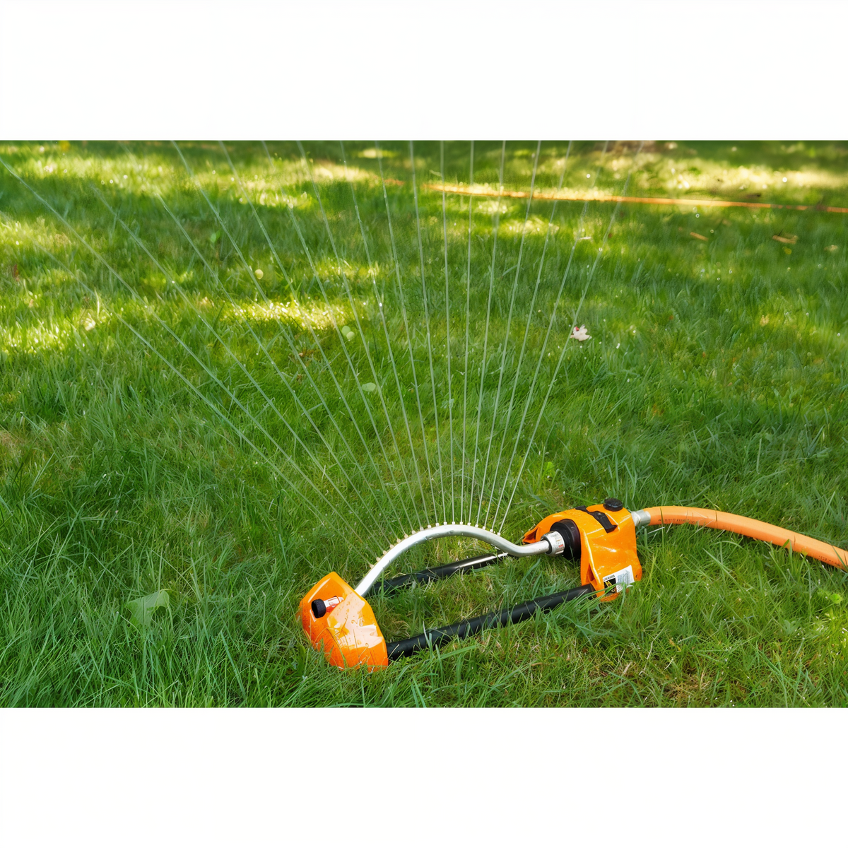 Dramm ColorStorm Oscillating Sprinkler -- lifestyle