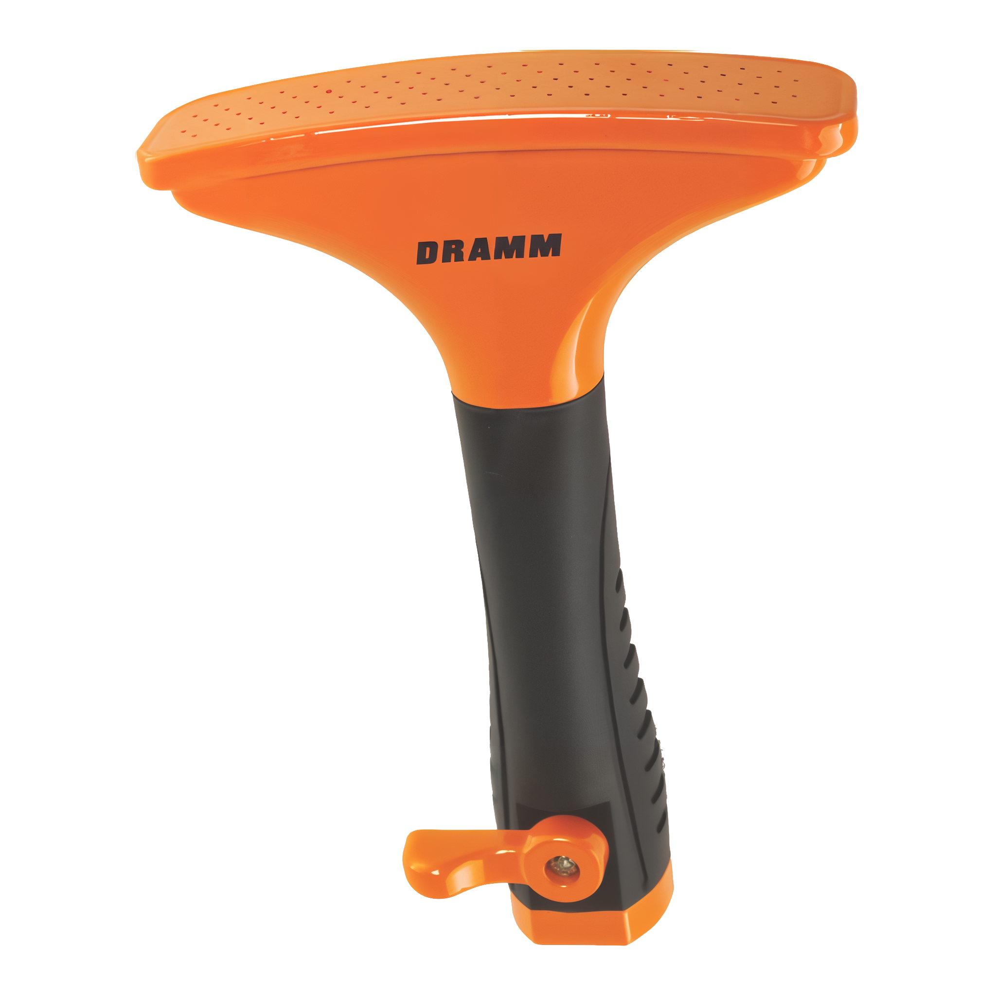 Dramm Metal Fan Nozzle in Orange, all-metal fan-spray garden hose nozzle for seedlings and delicate plants