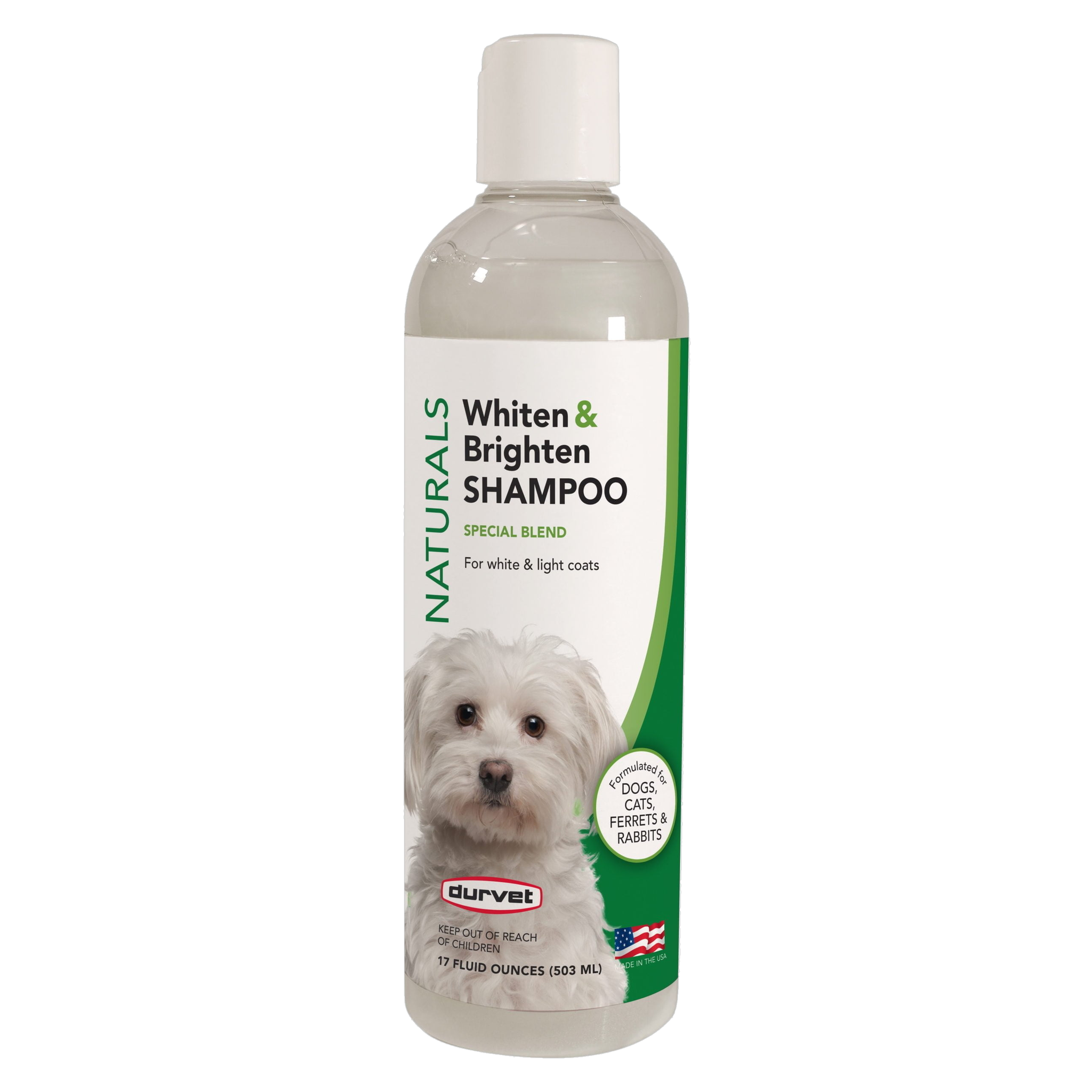Durvet Naturals Whiten & Brighten Shampoo #17 OZ