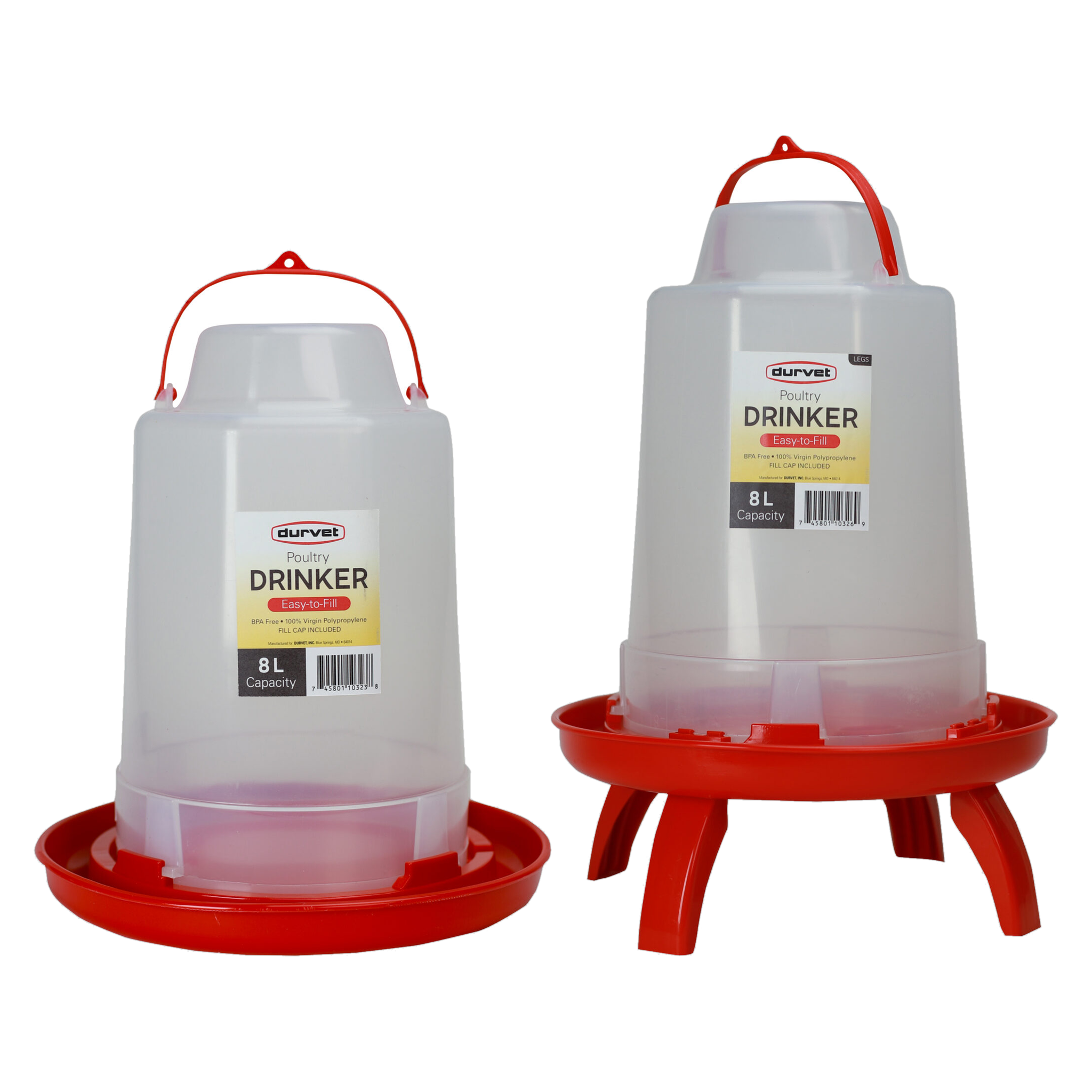 Durvet Poultry Drinker 8 L