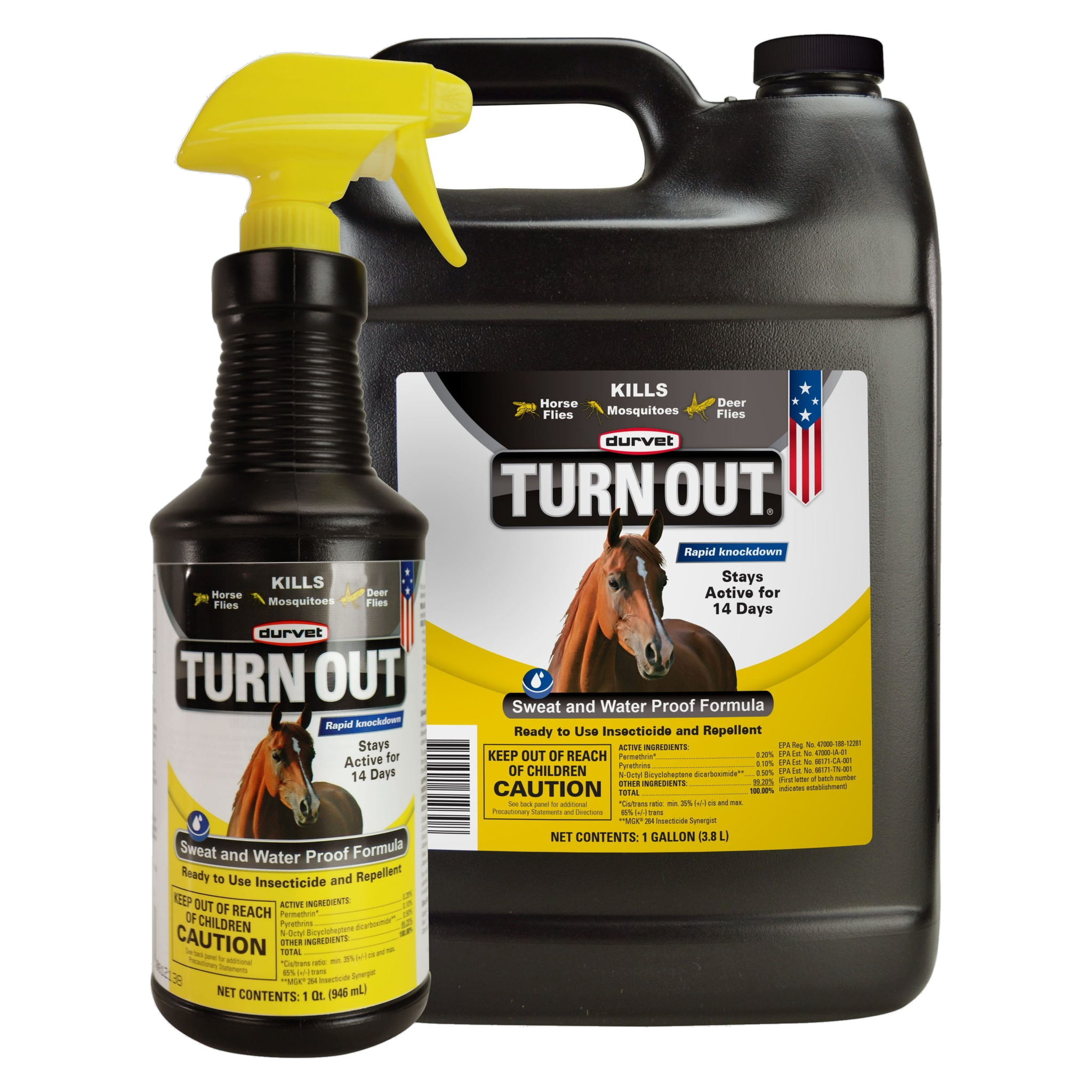 Durvet TURN OUT Sweat & Waterproof Formula