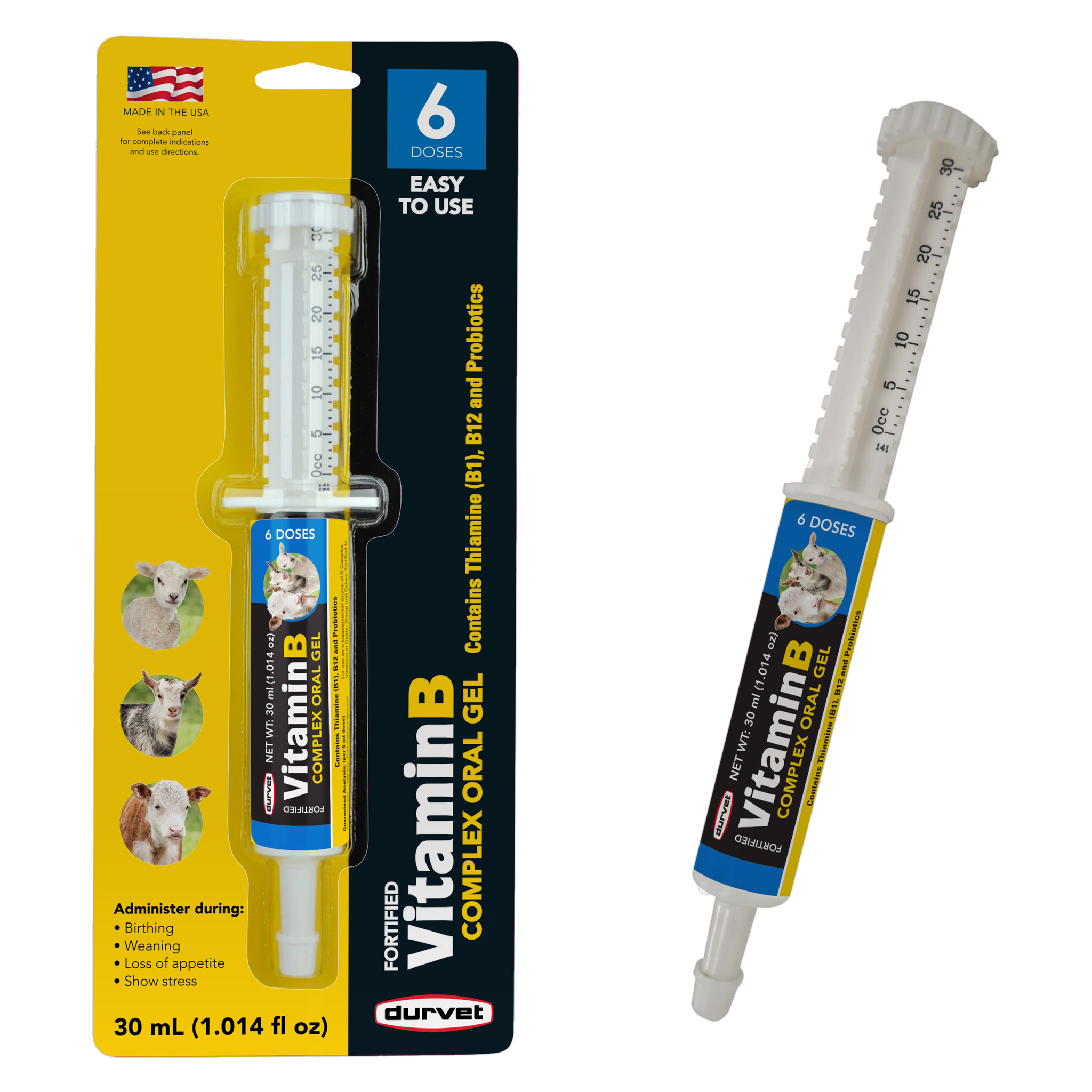 Durvet Vitamin B Complex Oral Gel