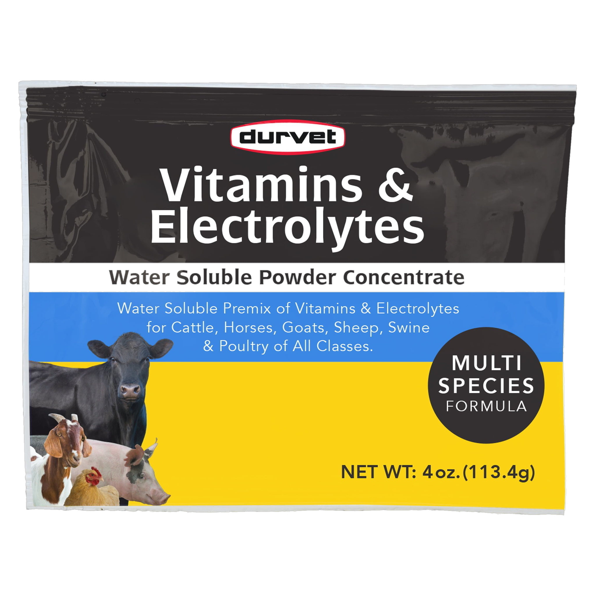 Durvet Vitamins & Electrolytes Concentrate #4 OZ