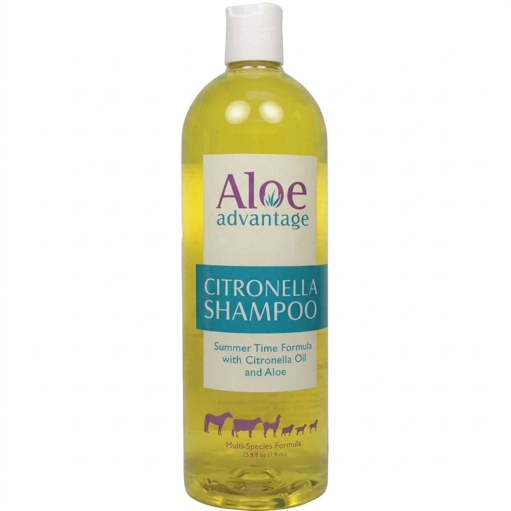 Aloe Advantage Citronella Pet Shampoo for Dogs Cats Horses Animals