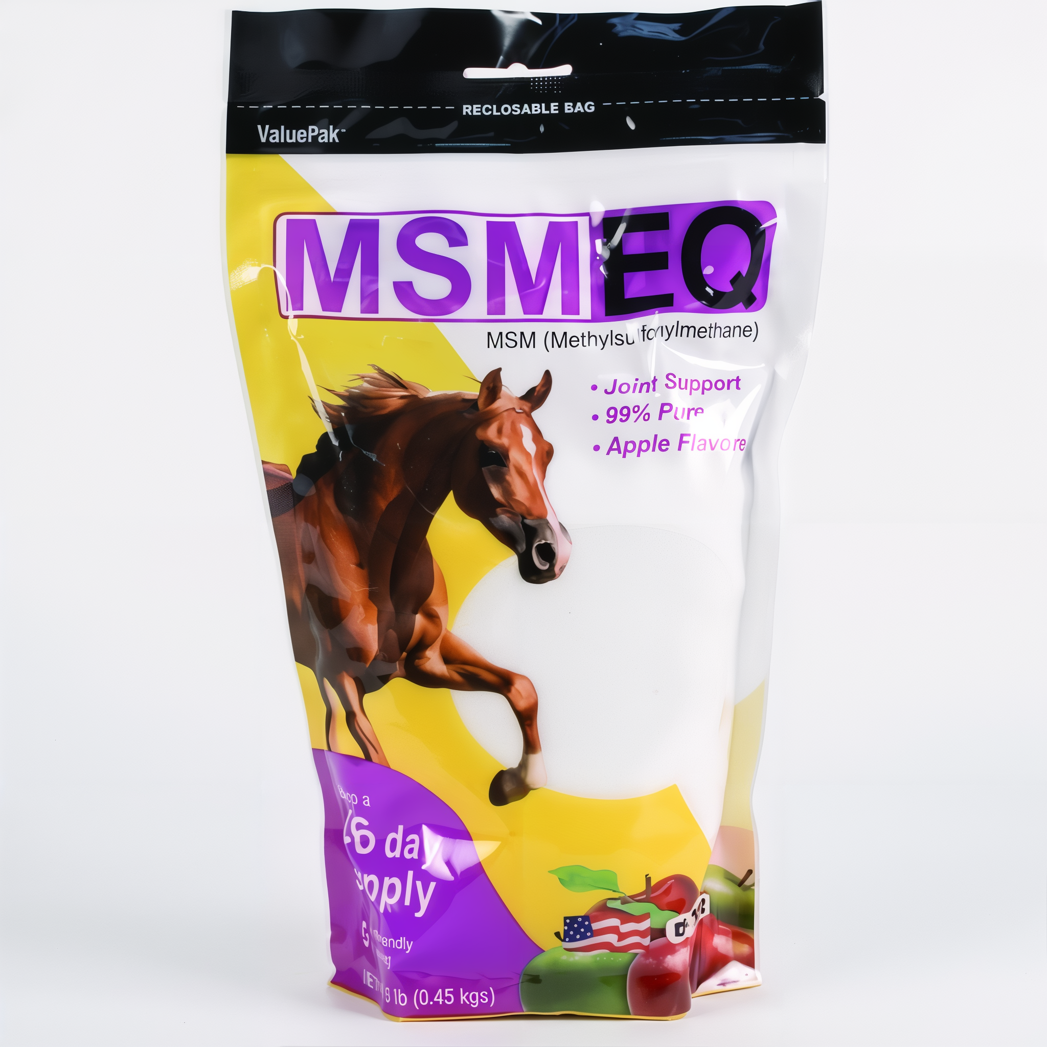 Durvet Equine D-MSM EQ for Equine - Apple