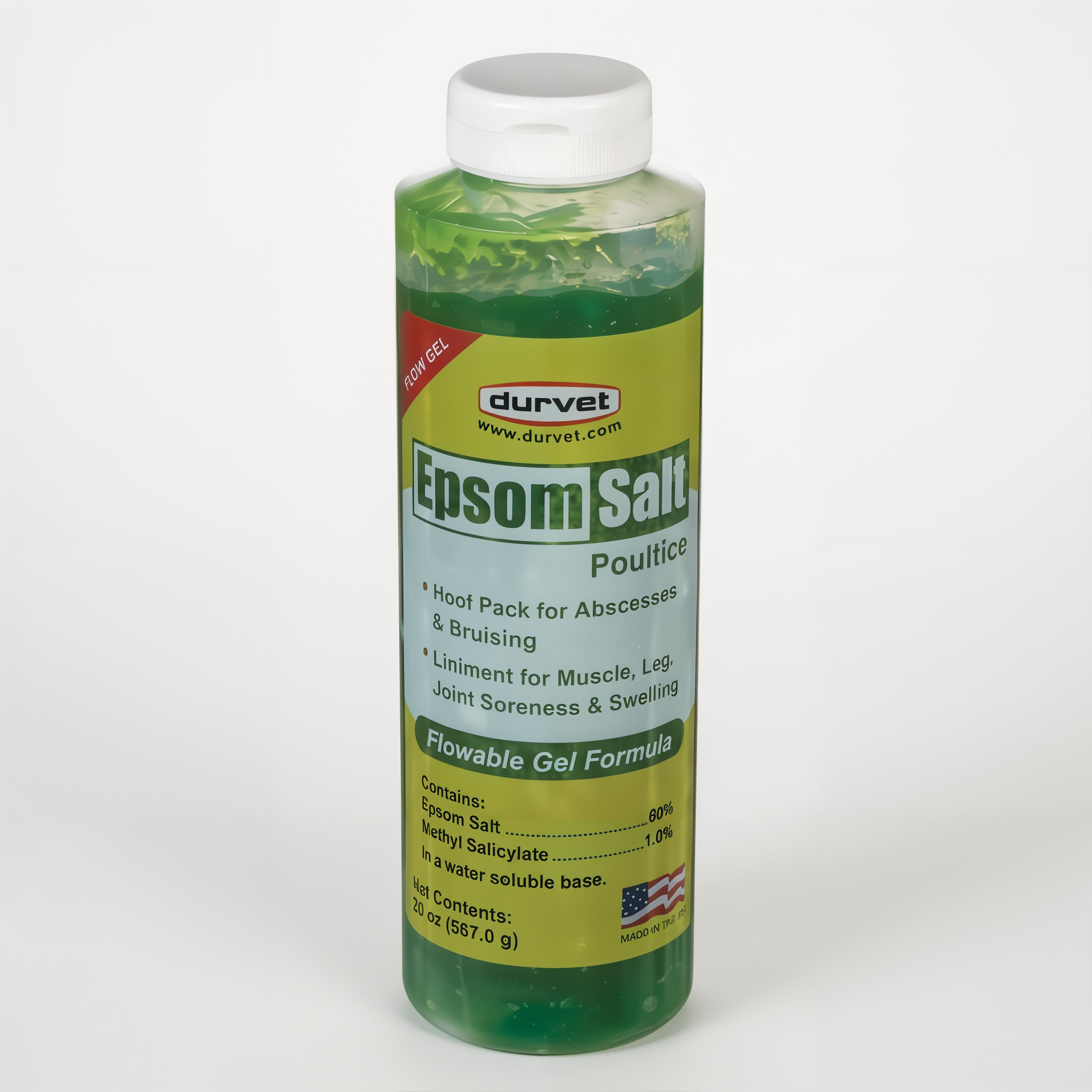 Durvet Equine Epsom Salt Poultice Flowable Gel Joint Care for Horses