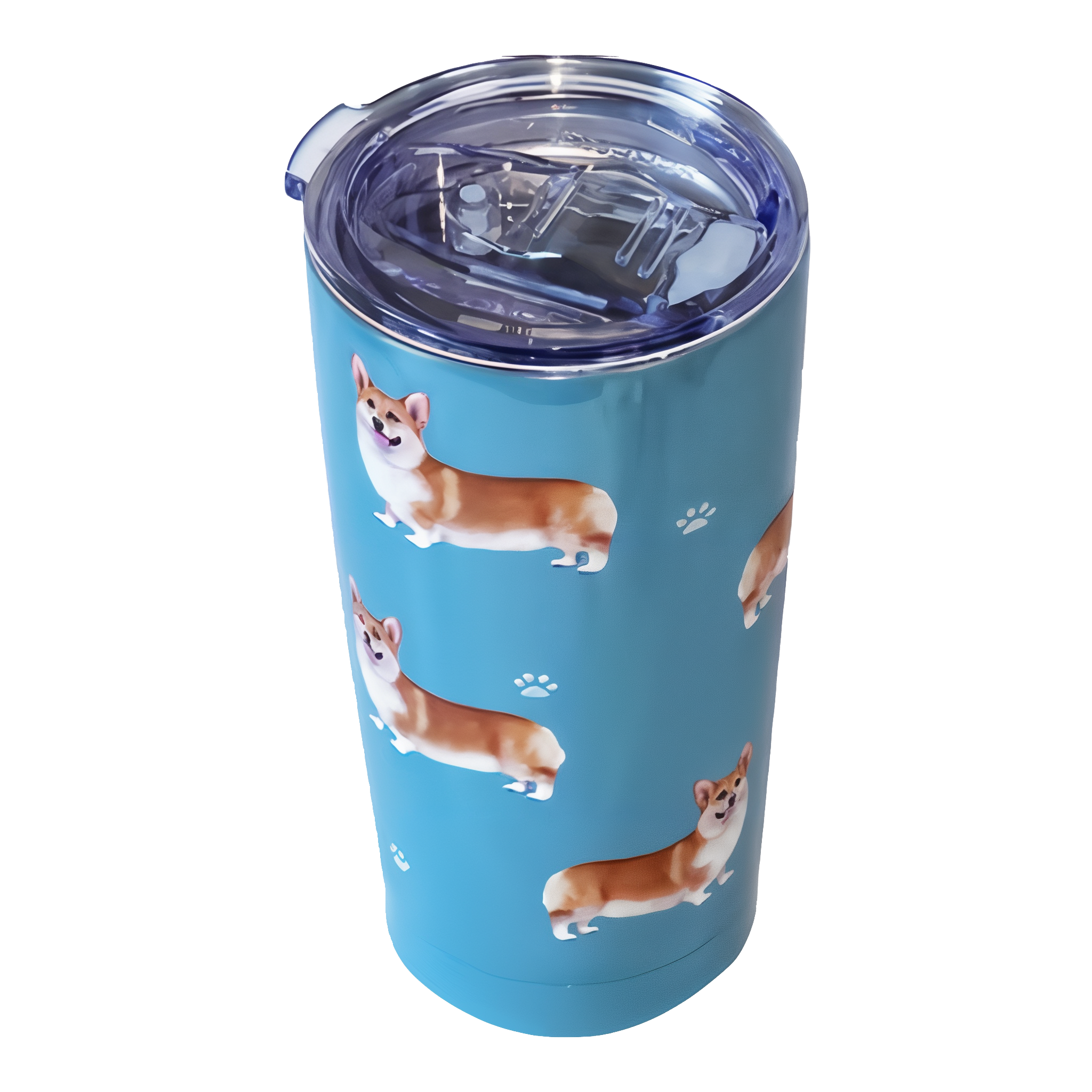 Serengeti Stainless Steel Welsh Corgi Tumblers Vacuum Insulated Travel Mug