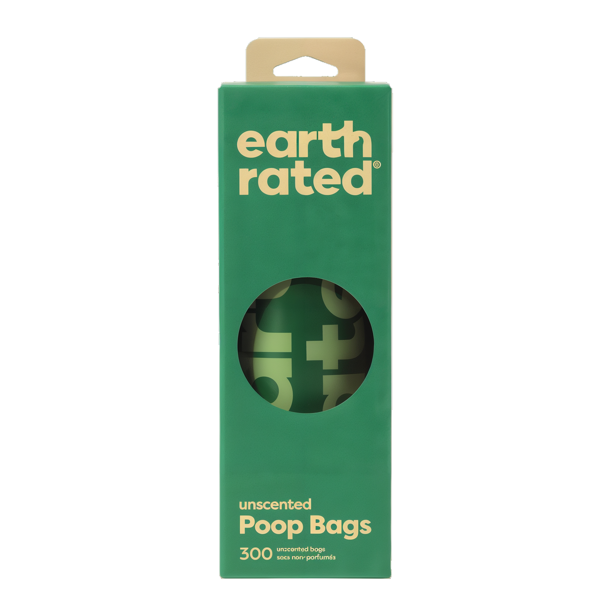 Earth Rated Grab and Go Poop Bags unscented 300 count dispensing box