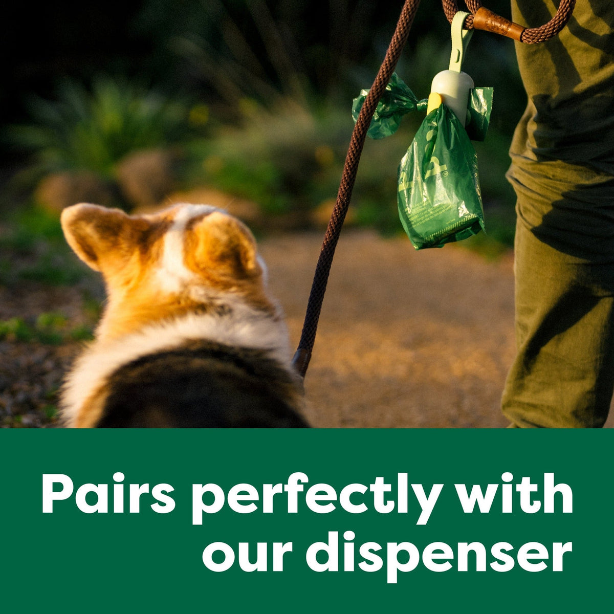 Refill rolls pair perfectly with the Earth Rated dispenser