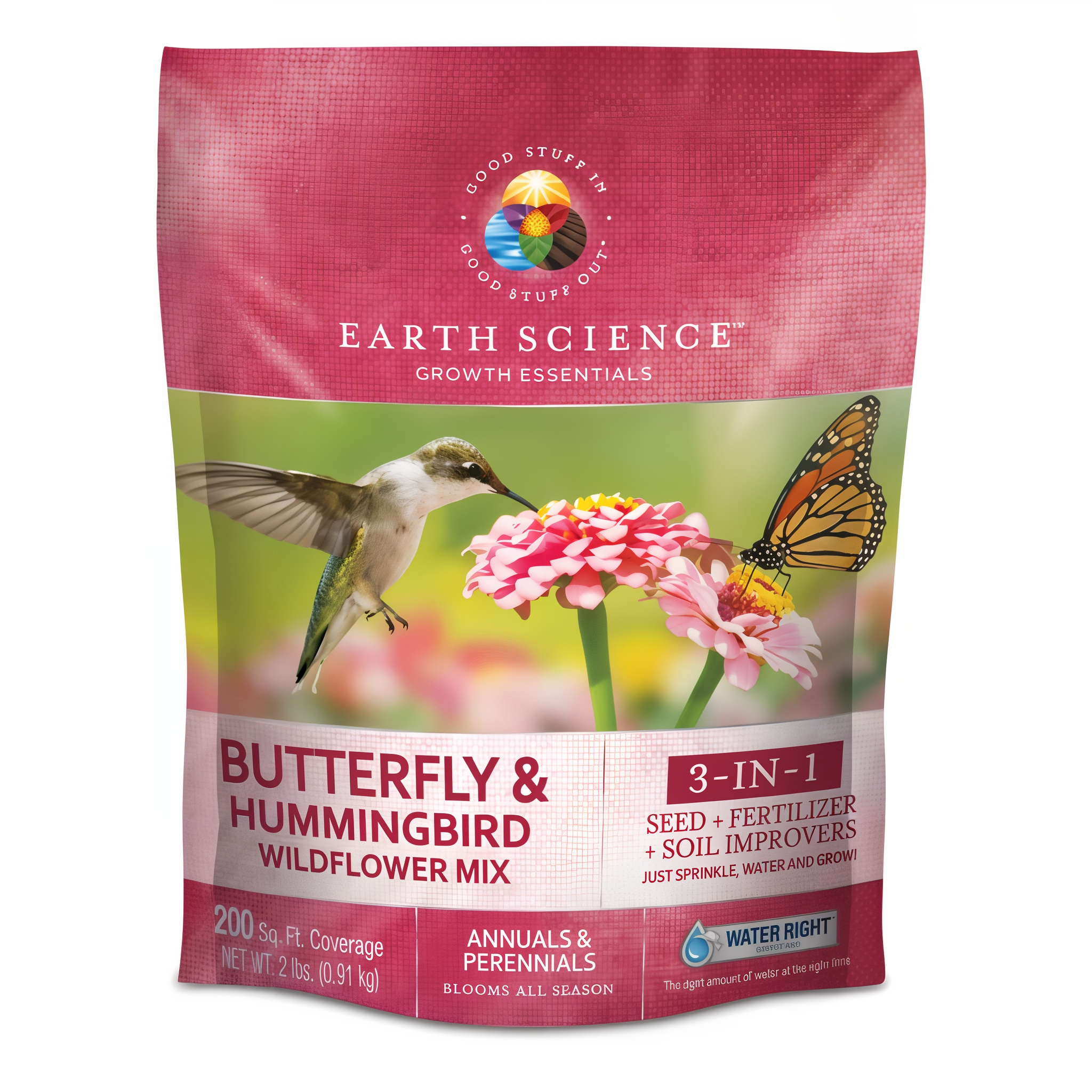 Earth Science Wildflower Mix with Fertilizer