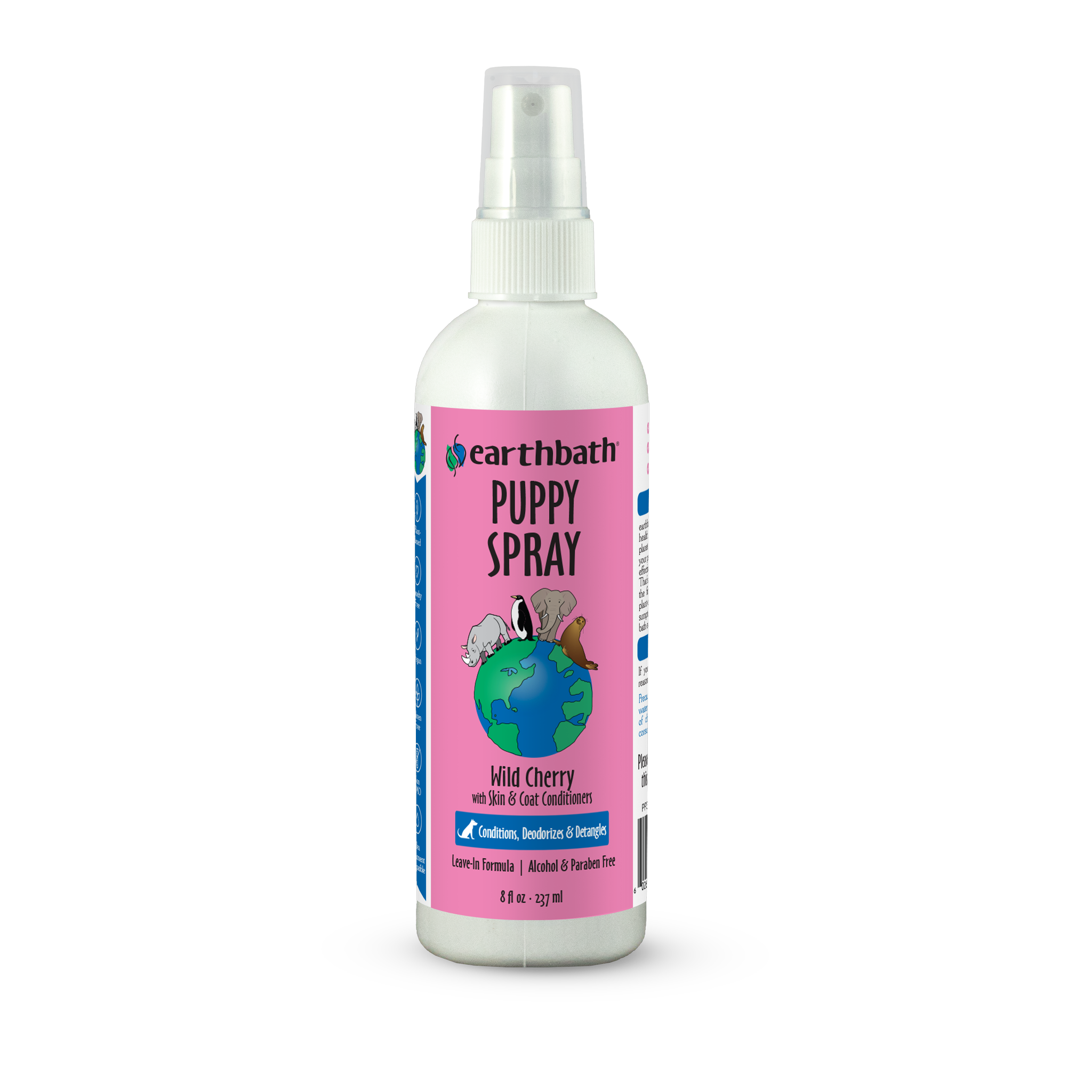 Earthbath 3-in-1 Deodorizing Puppy Spray 8 fl oz front #8 fl oz