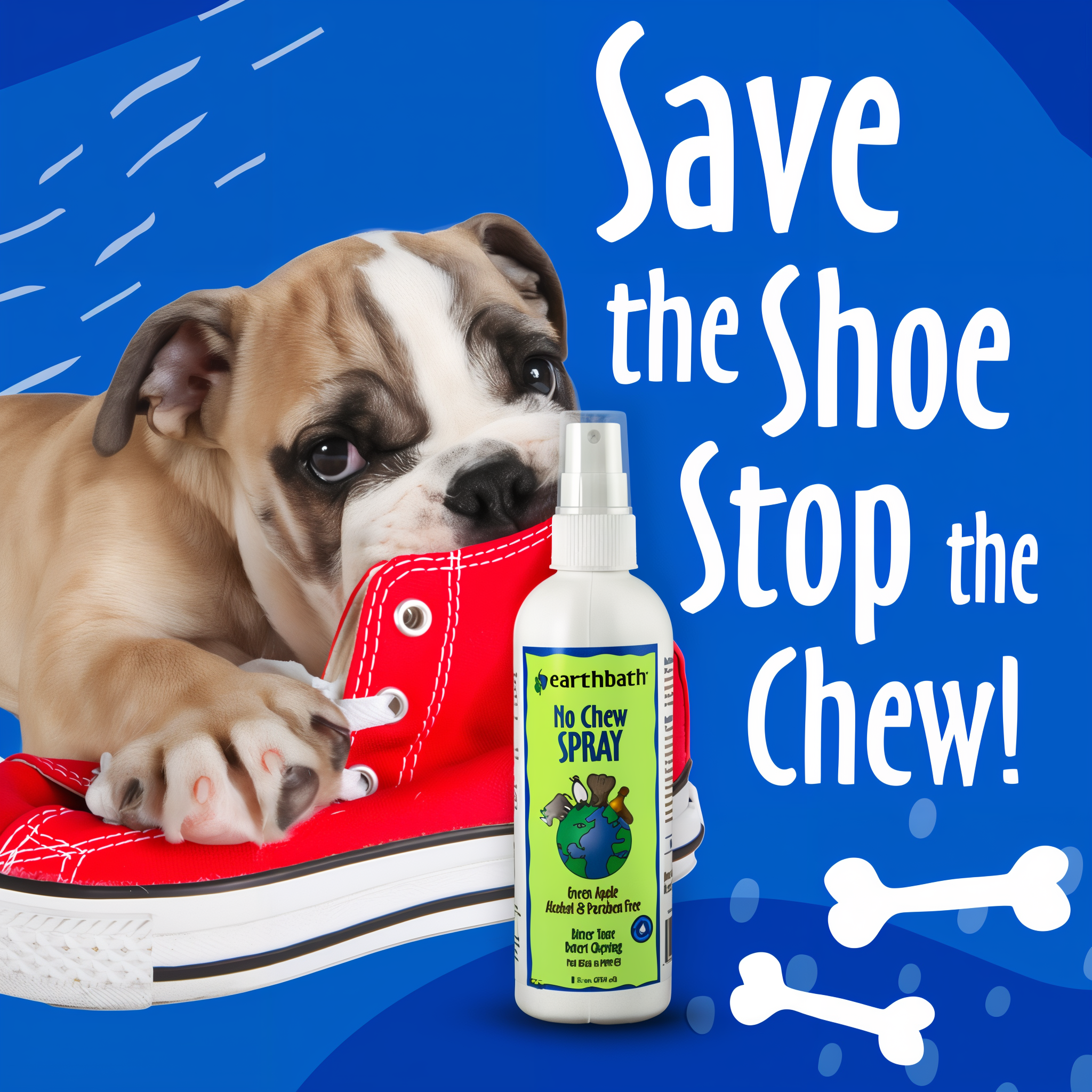 Earthbath No Chew Spray benefits panel