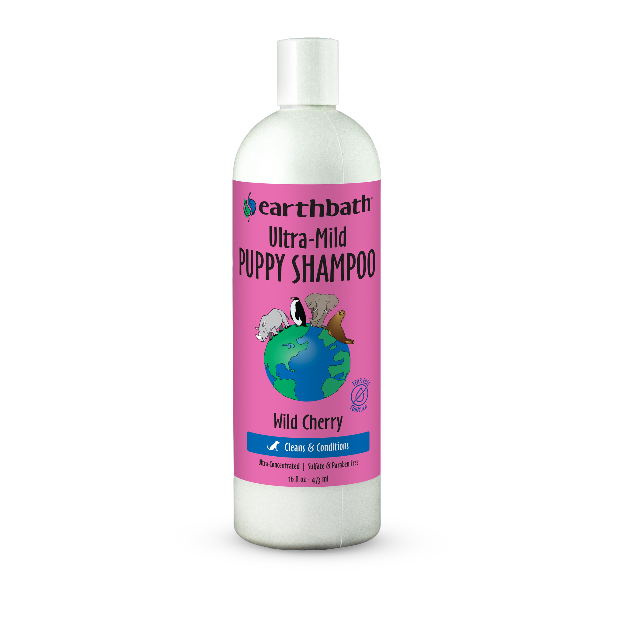 Earthbath Ultra-Mild Puppy Shampoo 16 fl oz front #16 fl oz