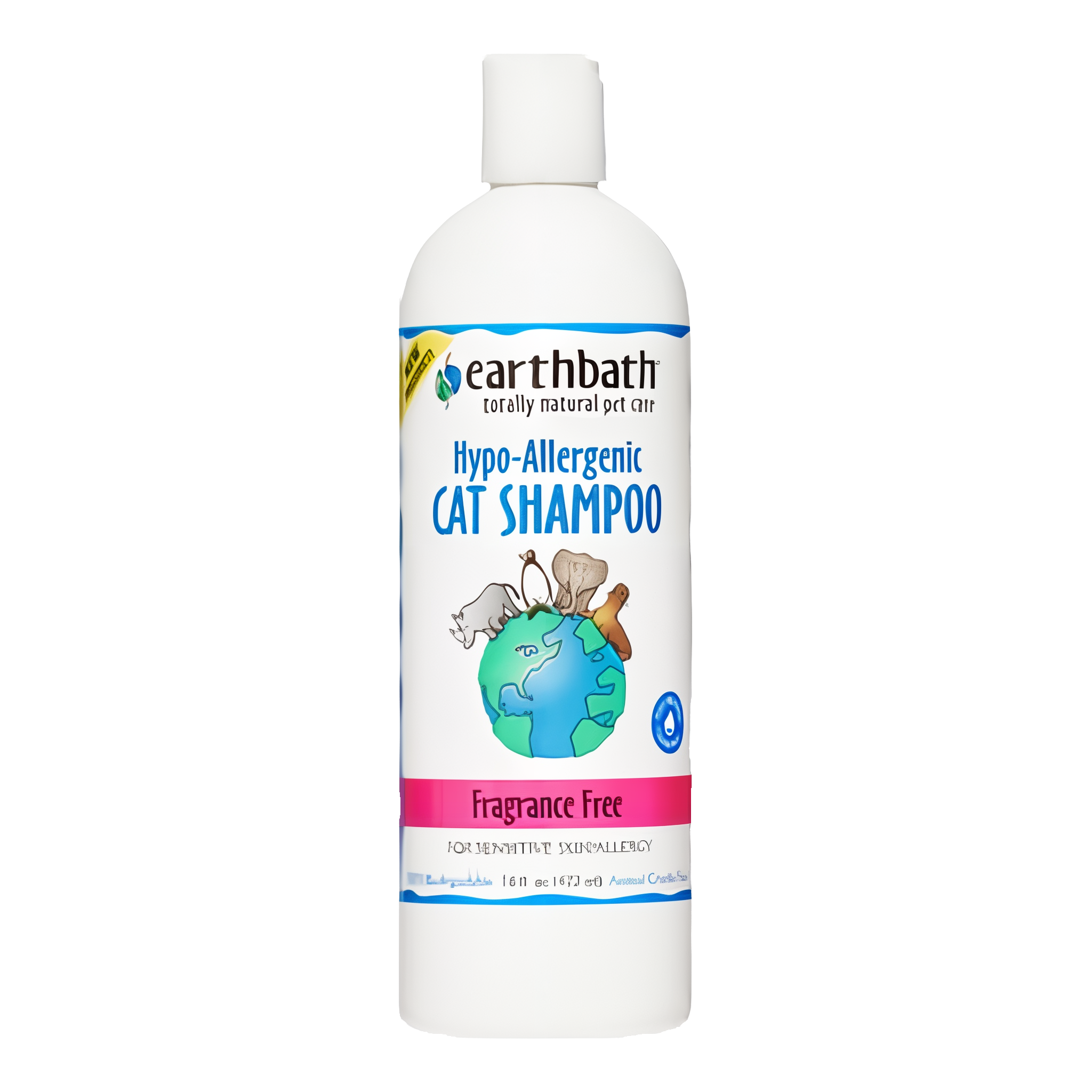 Earthbath Hypo-Allergenic Fragrance Free Cat Shampoo