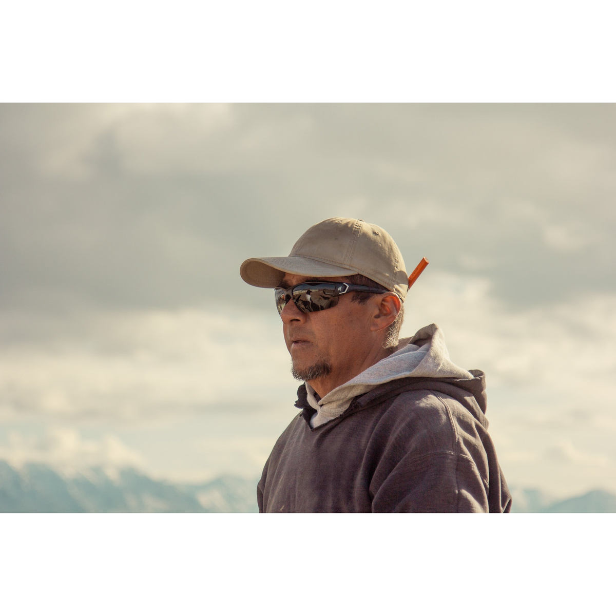 Edge Khor G2 Smoke Polarized Safety Glasses -- lifestyle