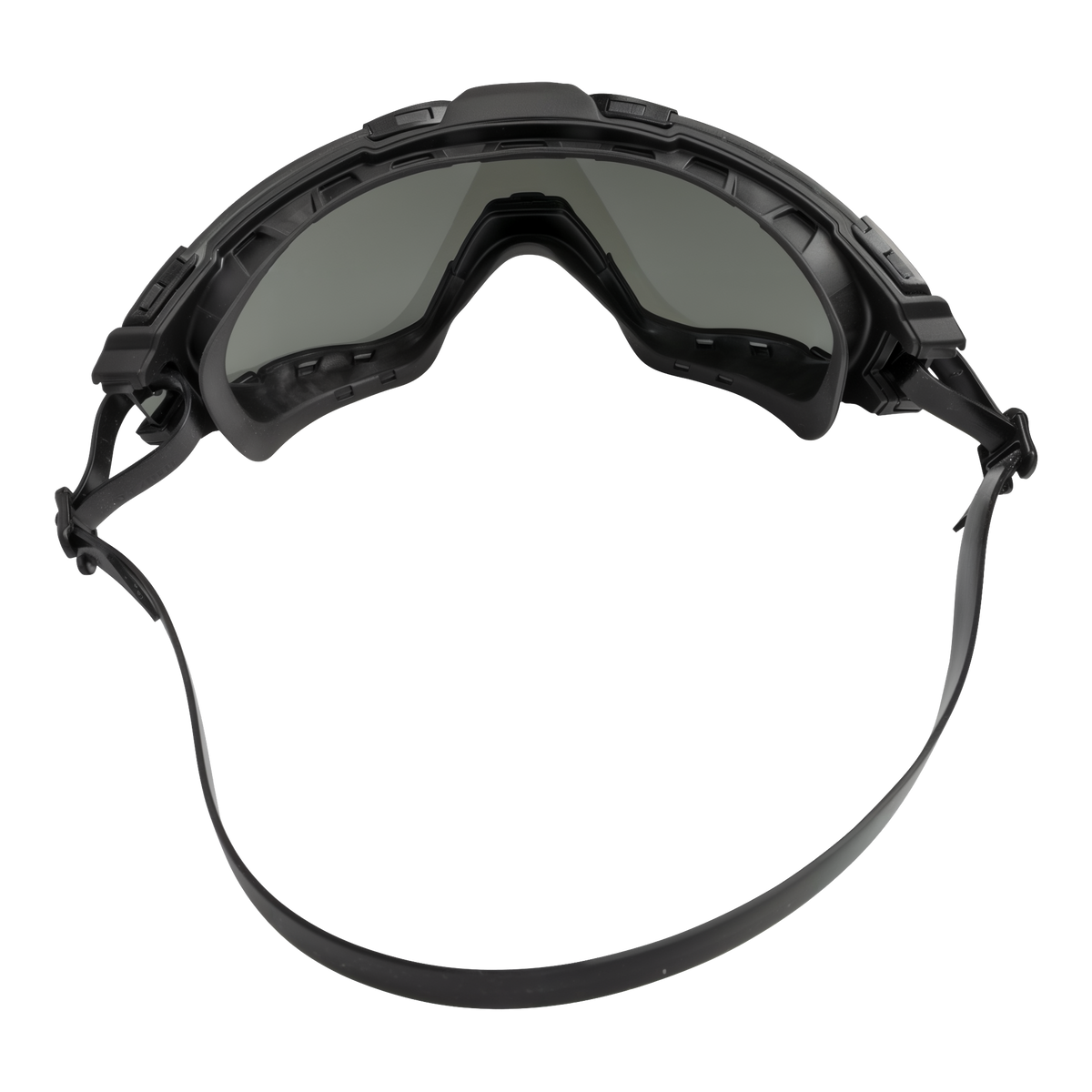 Edge Eyewear Super 64 Ballistic Goggles Matte Black TPR -- product image