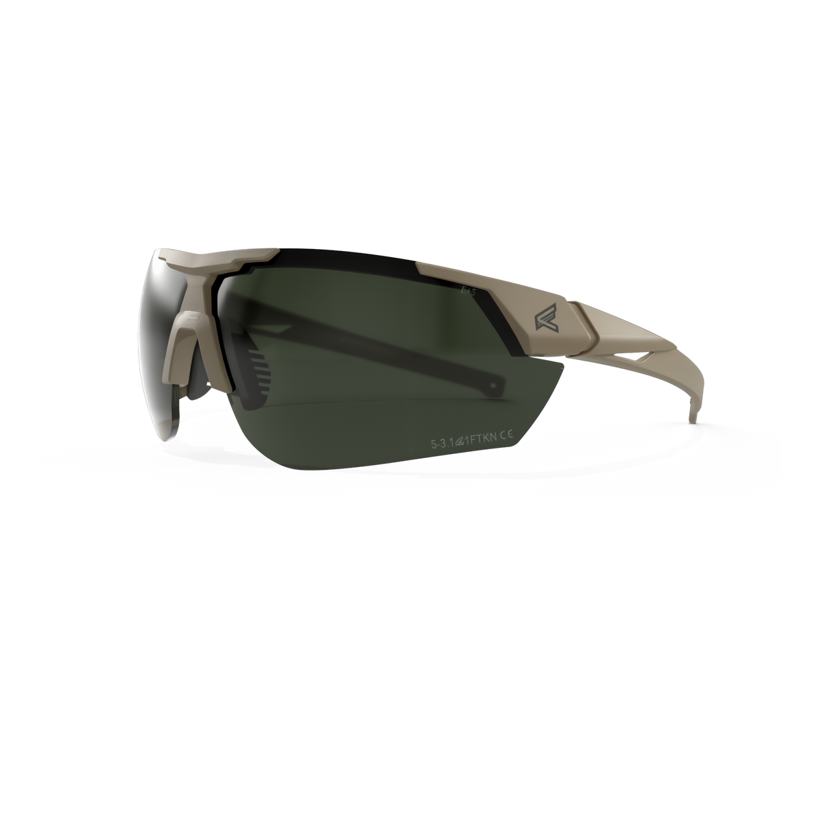 Edge Phantom Rescue G-15 Vapor Shield Shooting Glasses -- product image #Tan#G-15 Vapor Shield