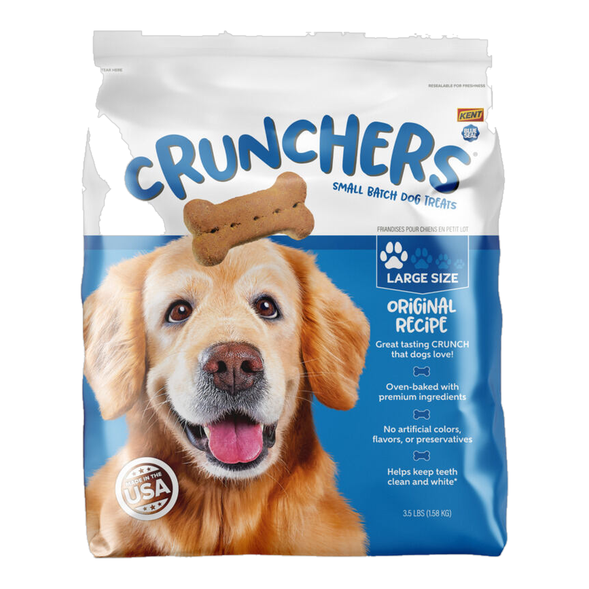 Blue Seal Crunchers Original Recipe Small Dog Biscuits 25 LB