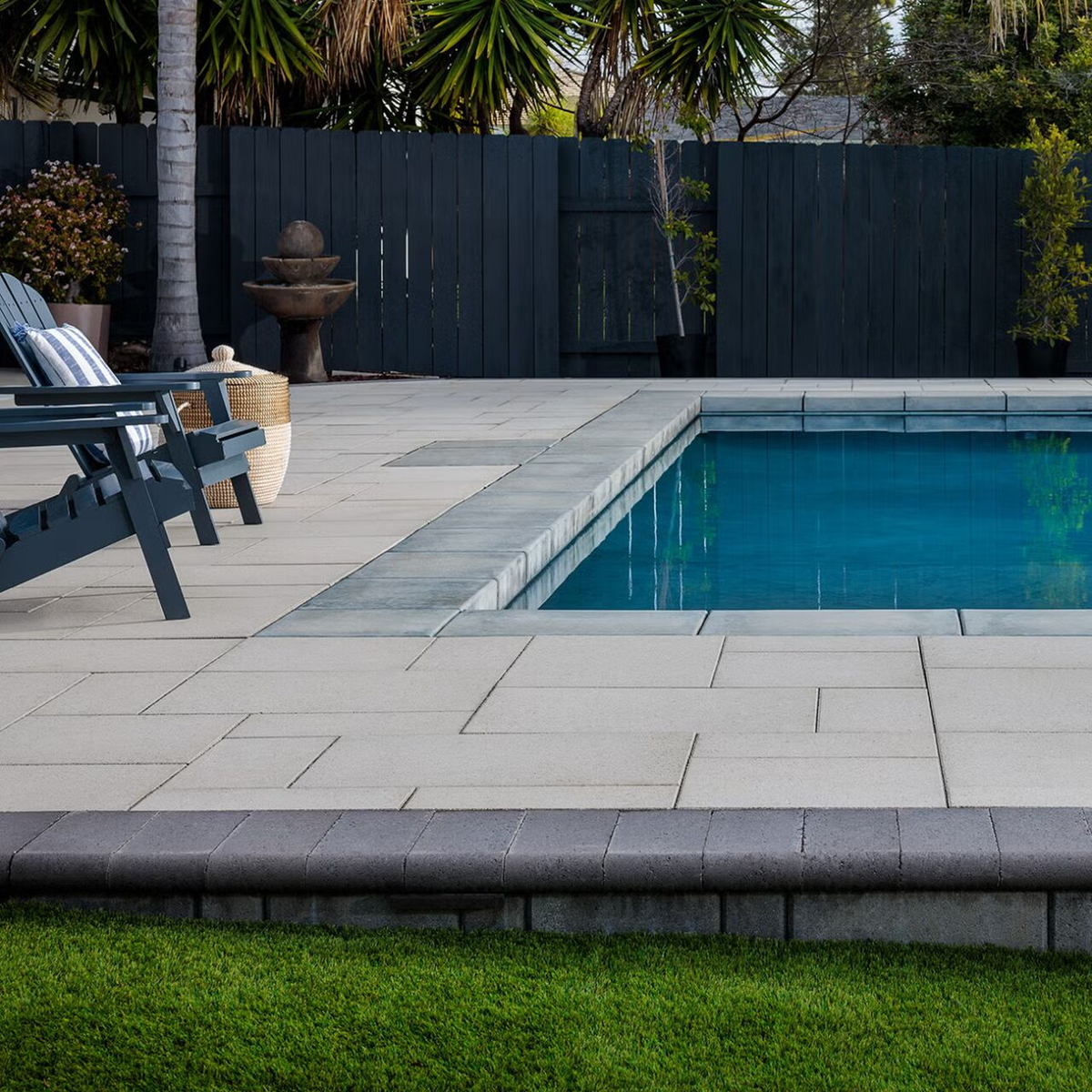 EP Henry Bullnose Paver Coping 6 x 12 in -- lifestyle