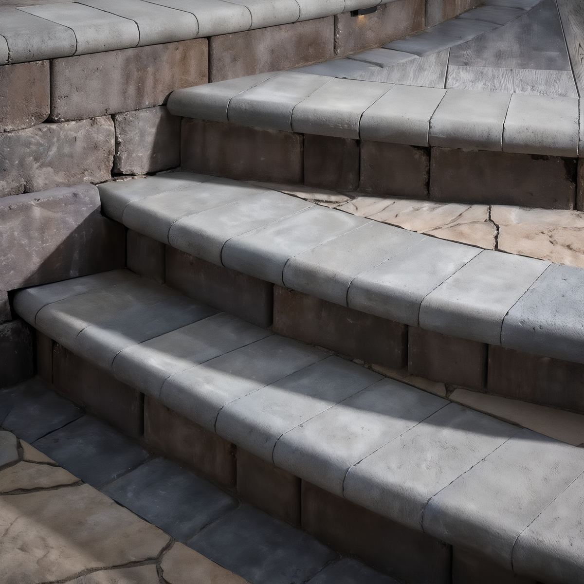 EP Henry Bullnose Paver Coping 6 x 12 in -- lifestyle