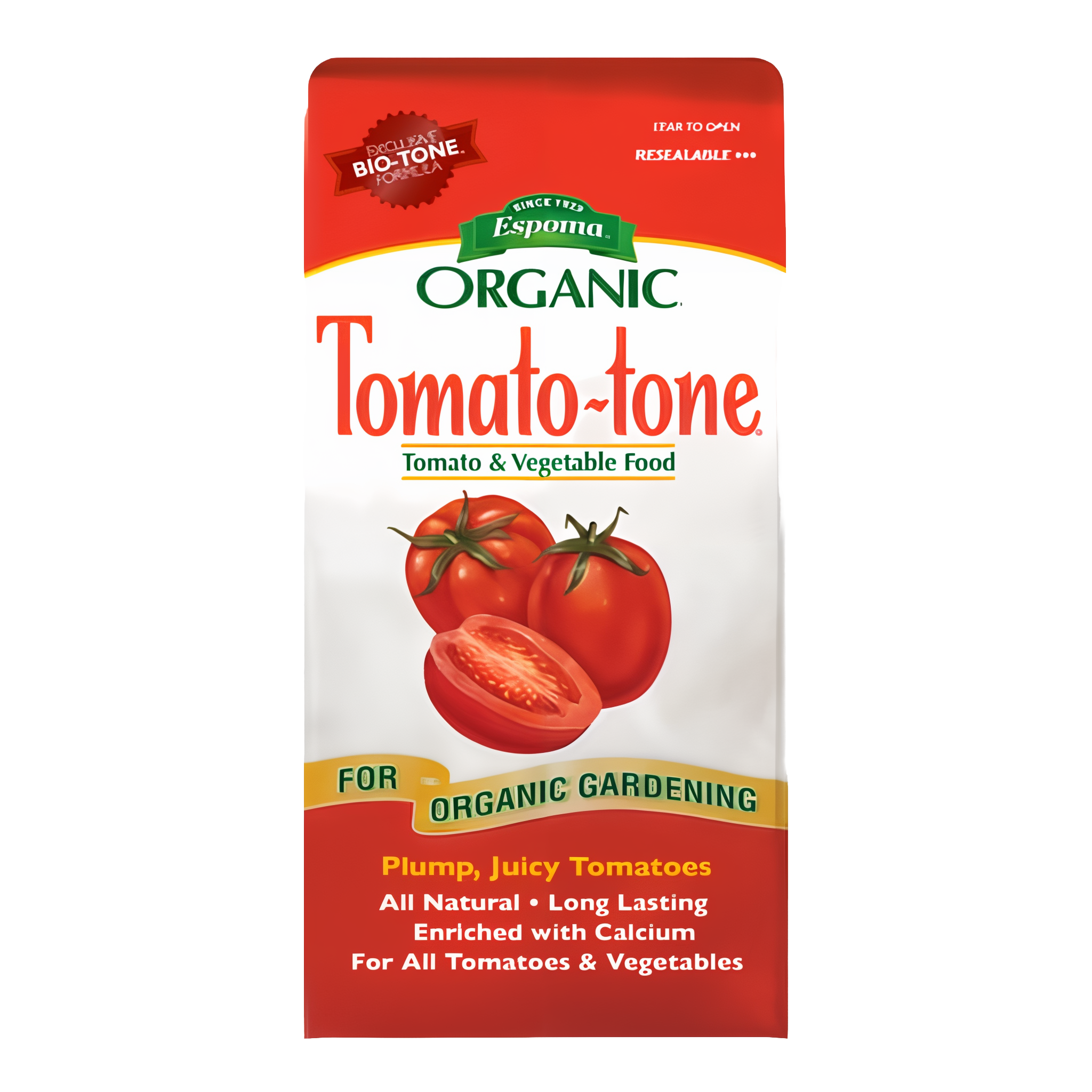 Espoma Organic Tomato-Tone 4 lb bag for healthy tomato growth. #4 lb