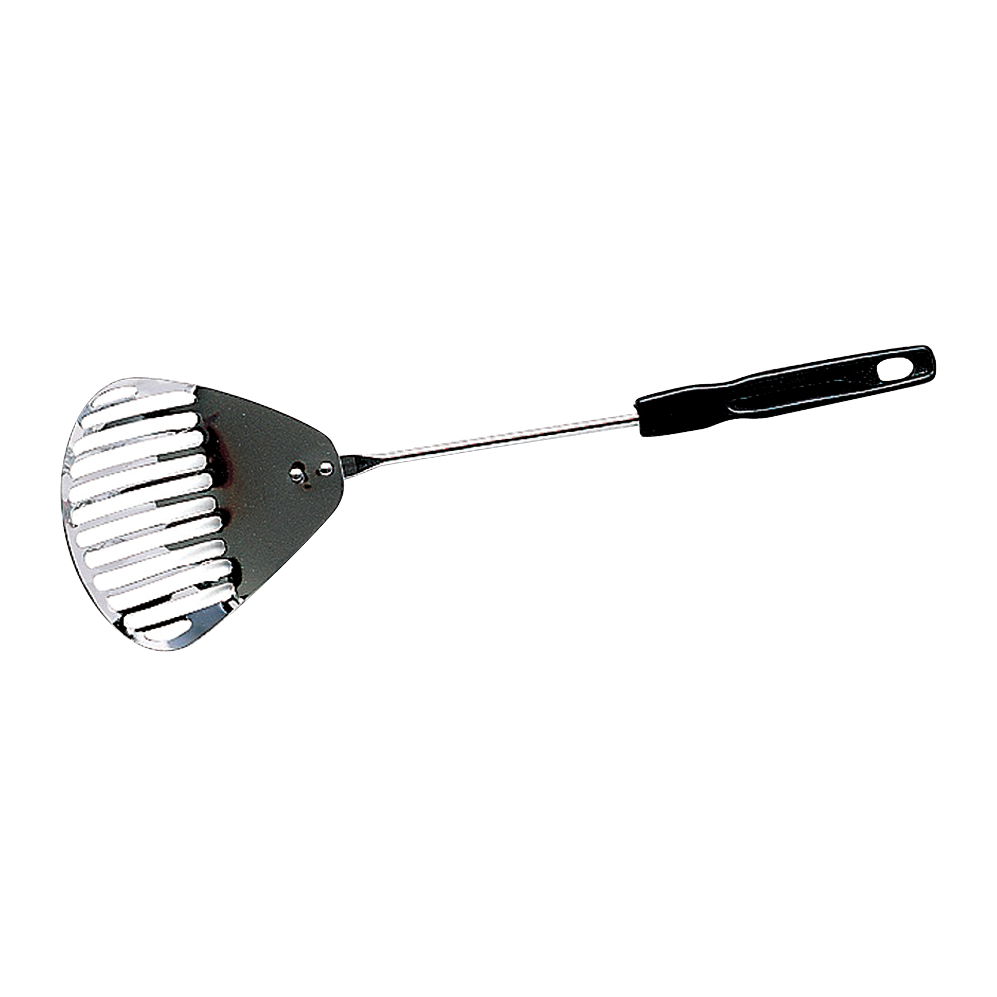 Ethical Pet stainless steel cat litter scoop with black handle
