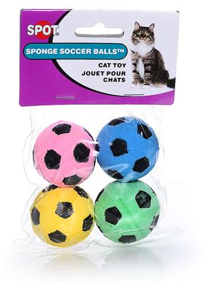 Ethical Pet Spot Sponge Soccer Balls