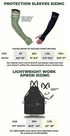 Farmers Defense Polyester/Spandex Tropical Flower Protection Sleeves