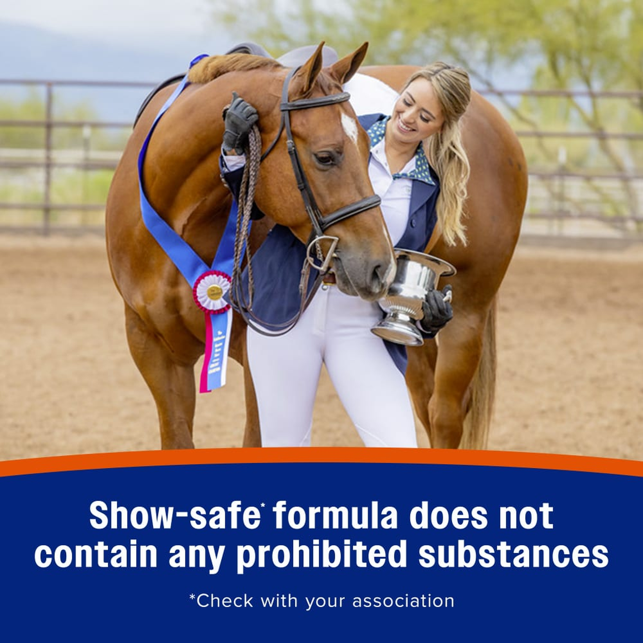 Farnam Cough Free Pellets Respiratory Health Supplement - Show safe formula does not contain any prohibited substances