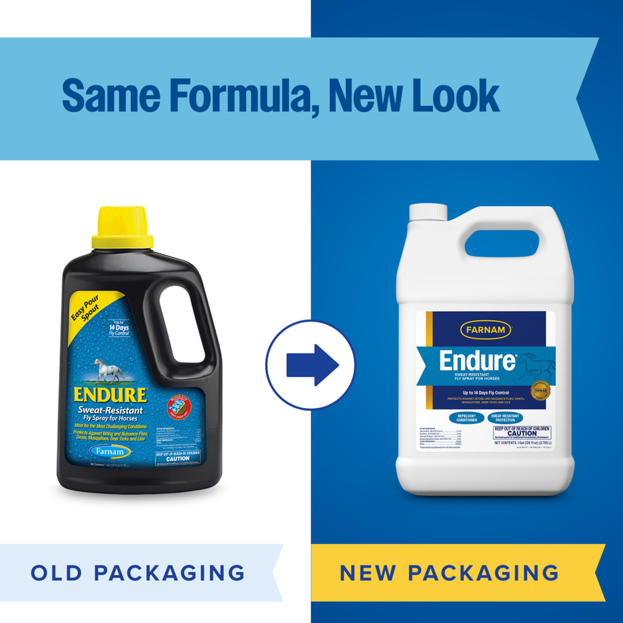 Farnam Endure Sweat-Resistant Fly Spray for Horses