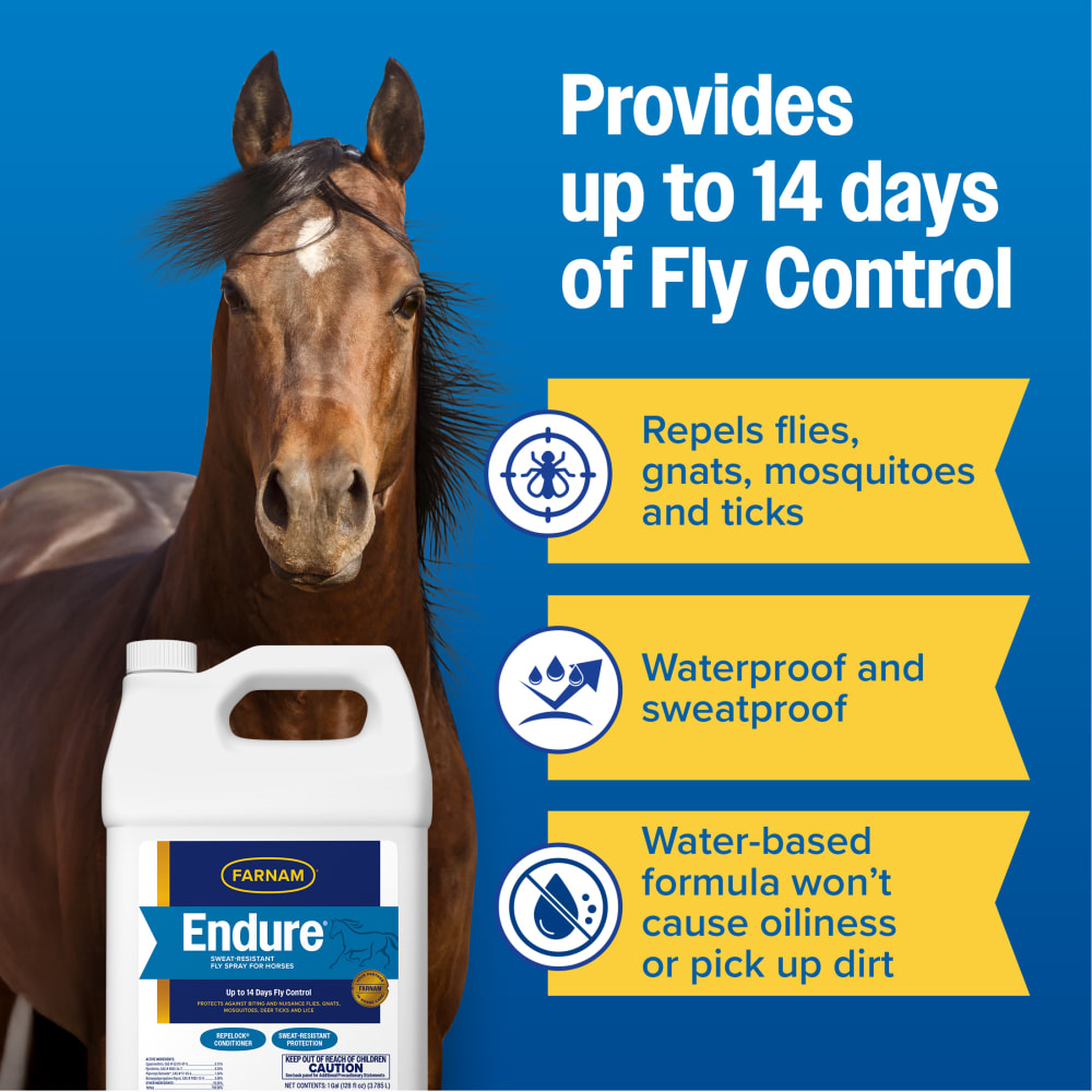 Farnam Endure Sweat-Resistant Fly Spray for Horses (4)