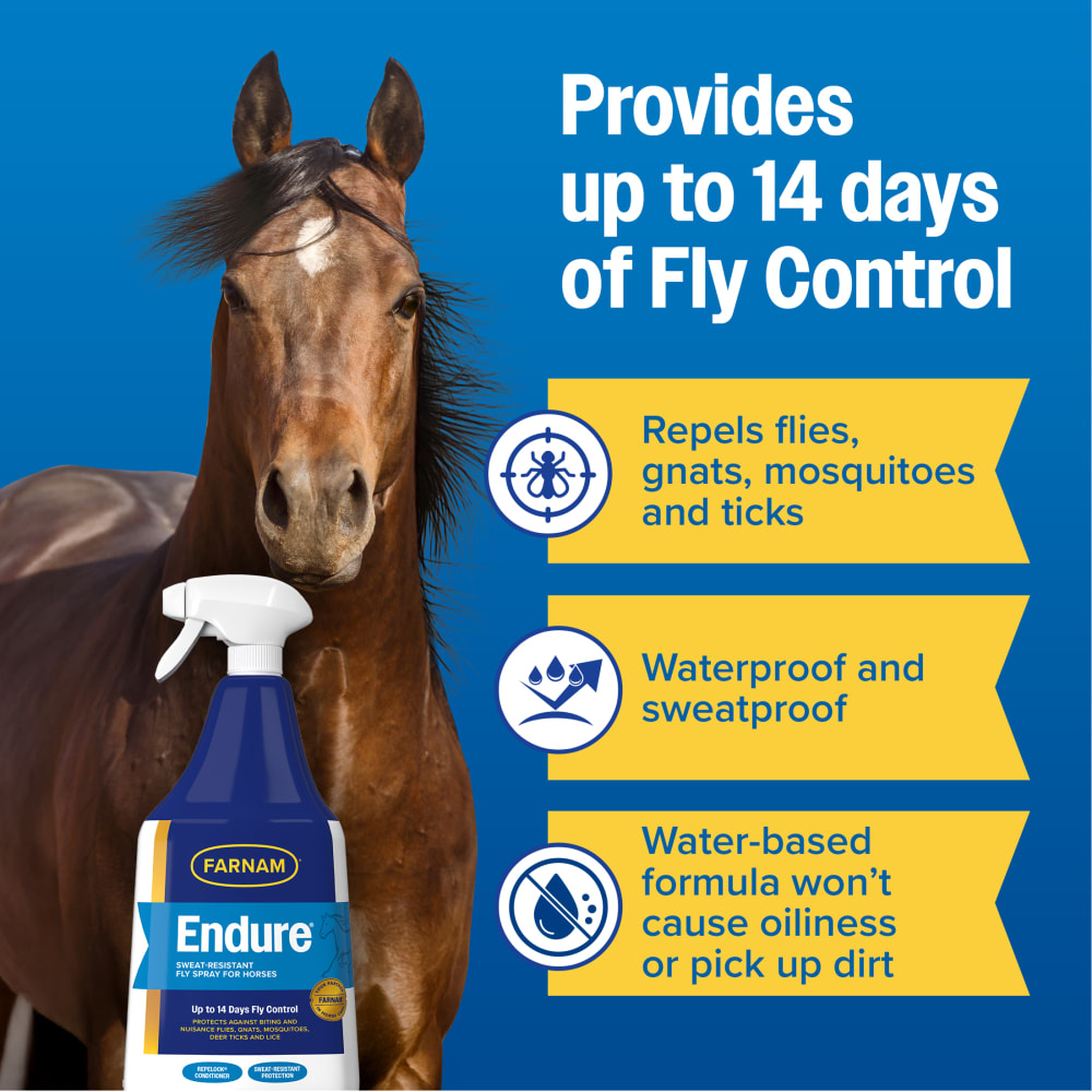 Farnam Endure Sweat-Resistant Fly Spray for Horses (4)