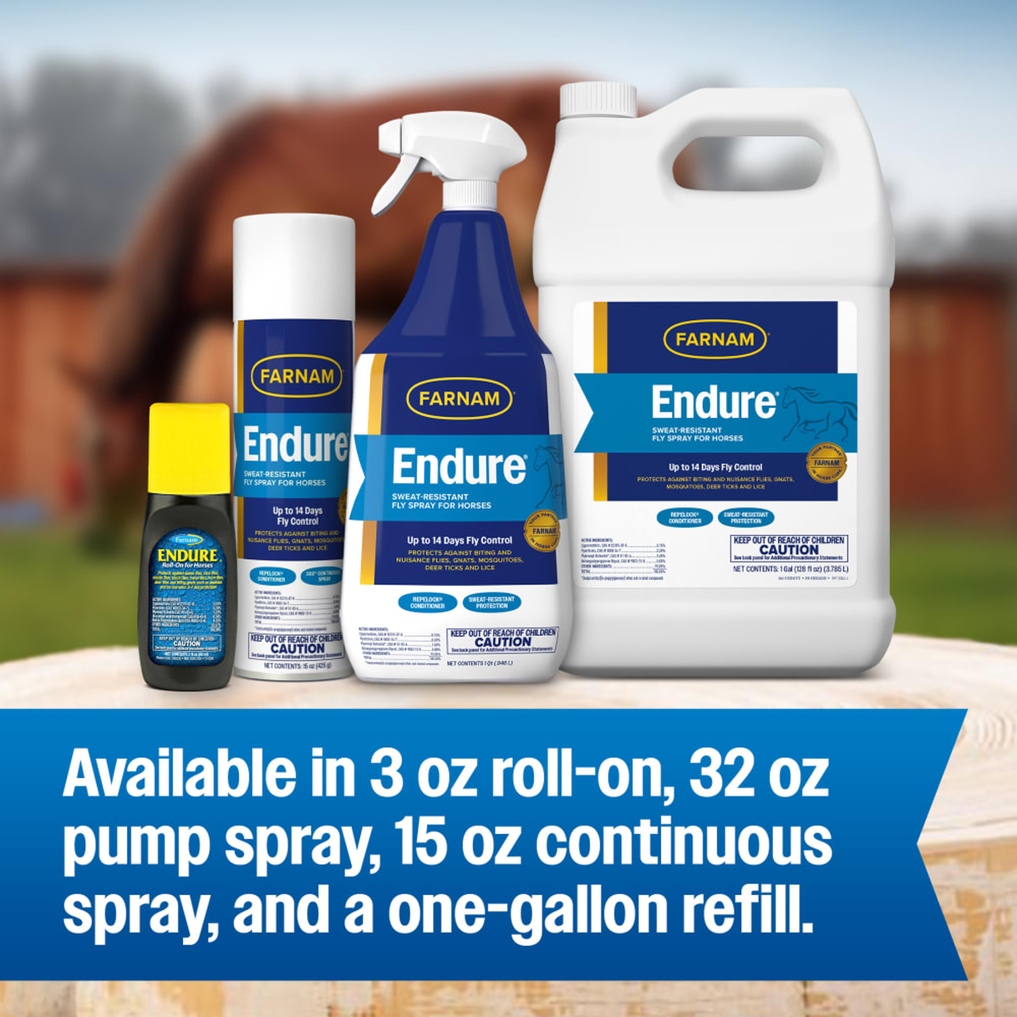 Farnam Endure Sweat-Resistant Fly Spray for Horses (6)