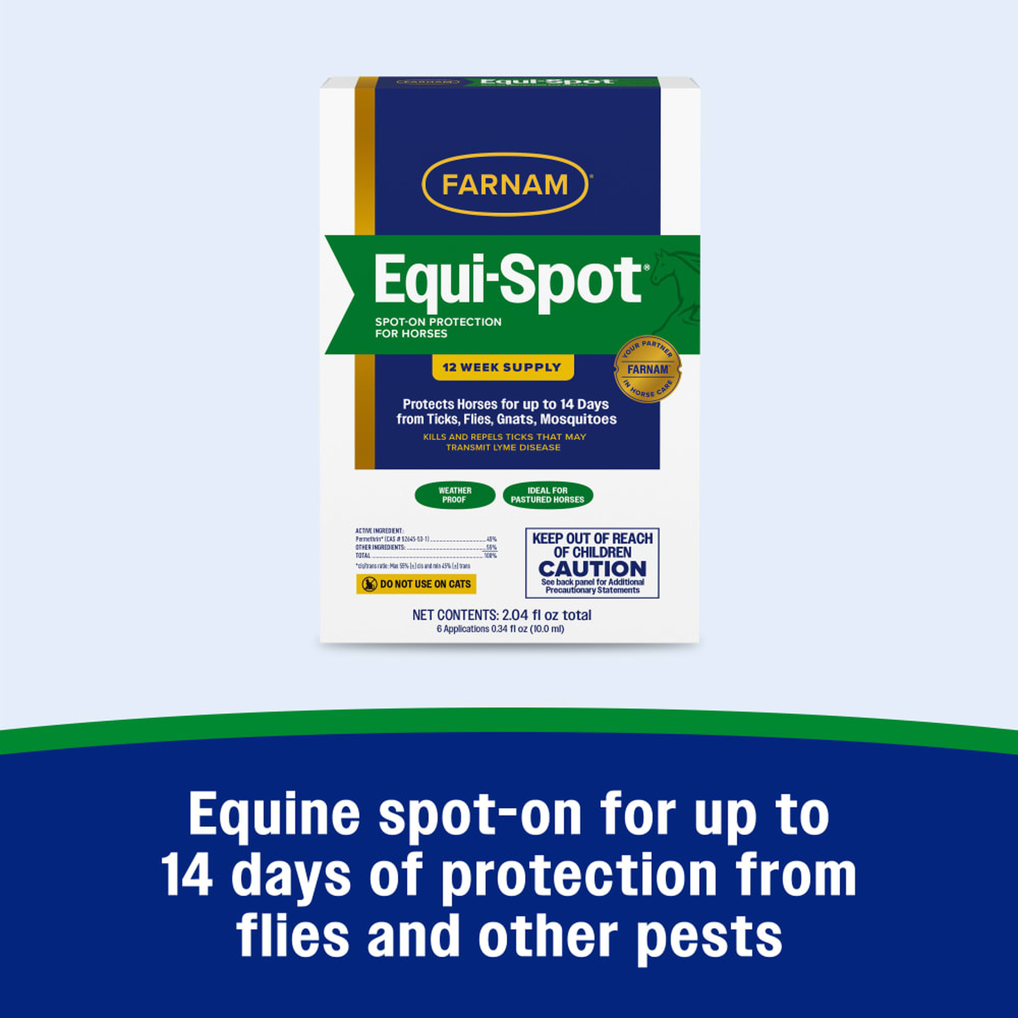 Farnam Equi-Spot Spot-On Protection for Horses