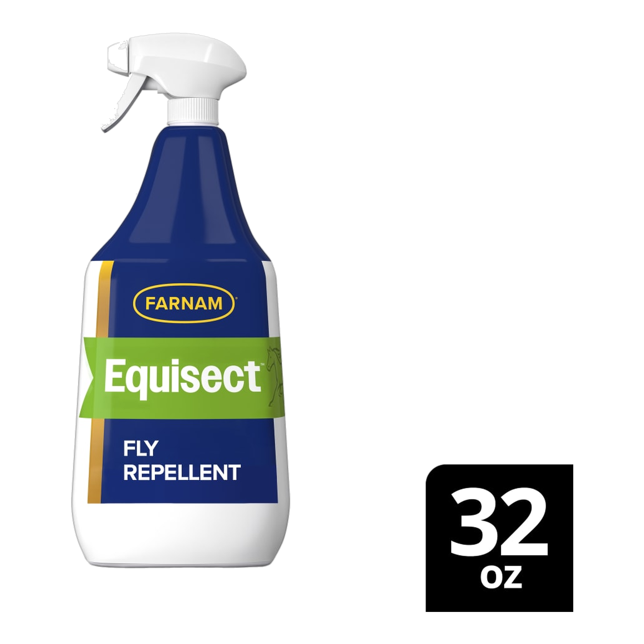 Farnam Equisect Water-Based Botanical Fly Repellent package showing size