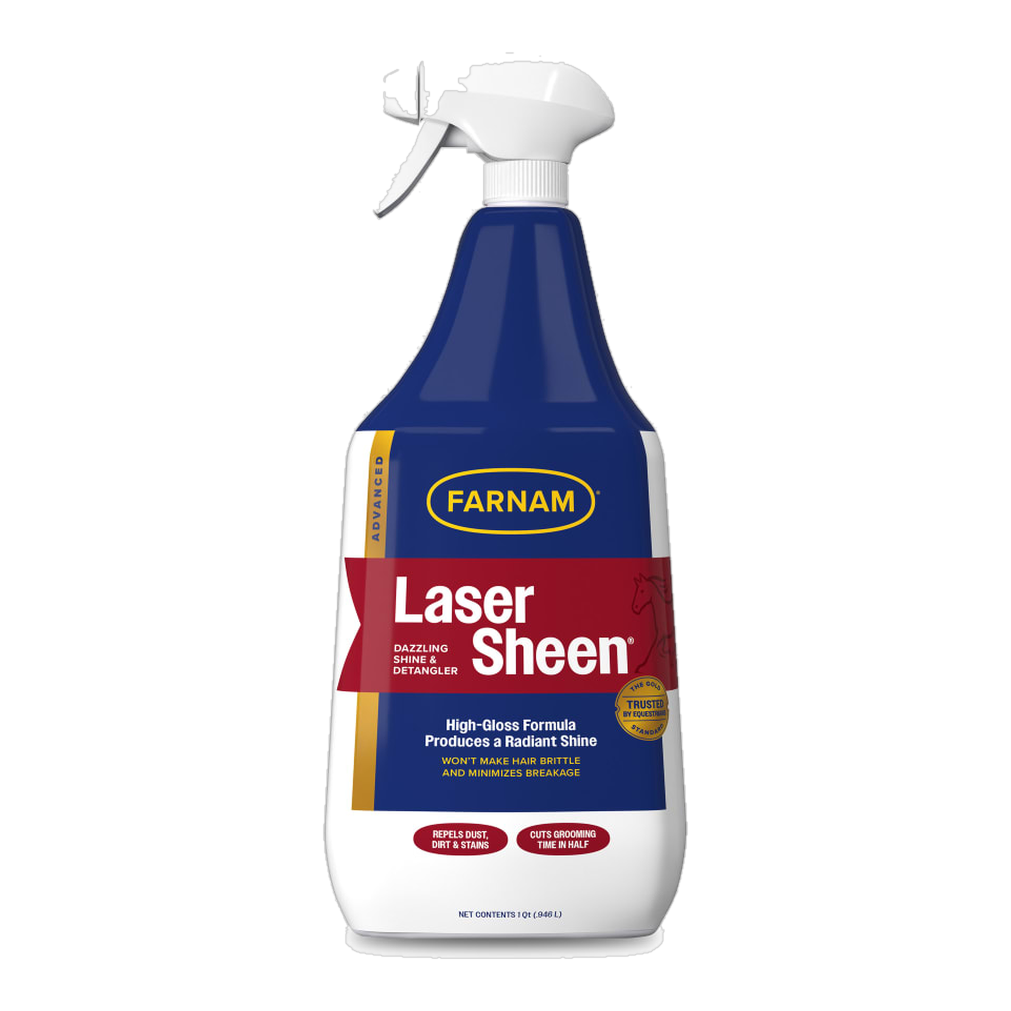 Farnam Laser Sheen Dazzling Shine & Detangler front of package