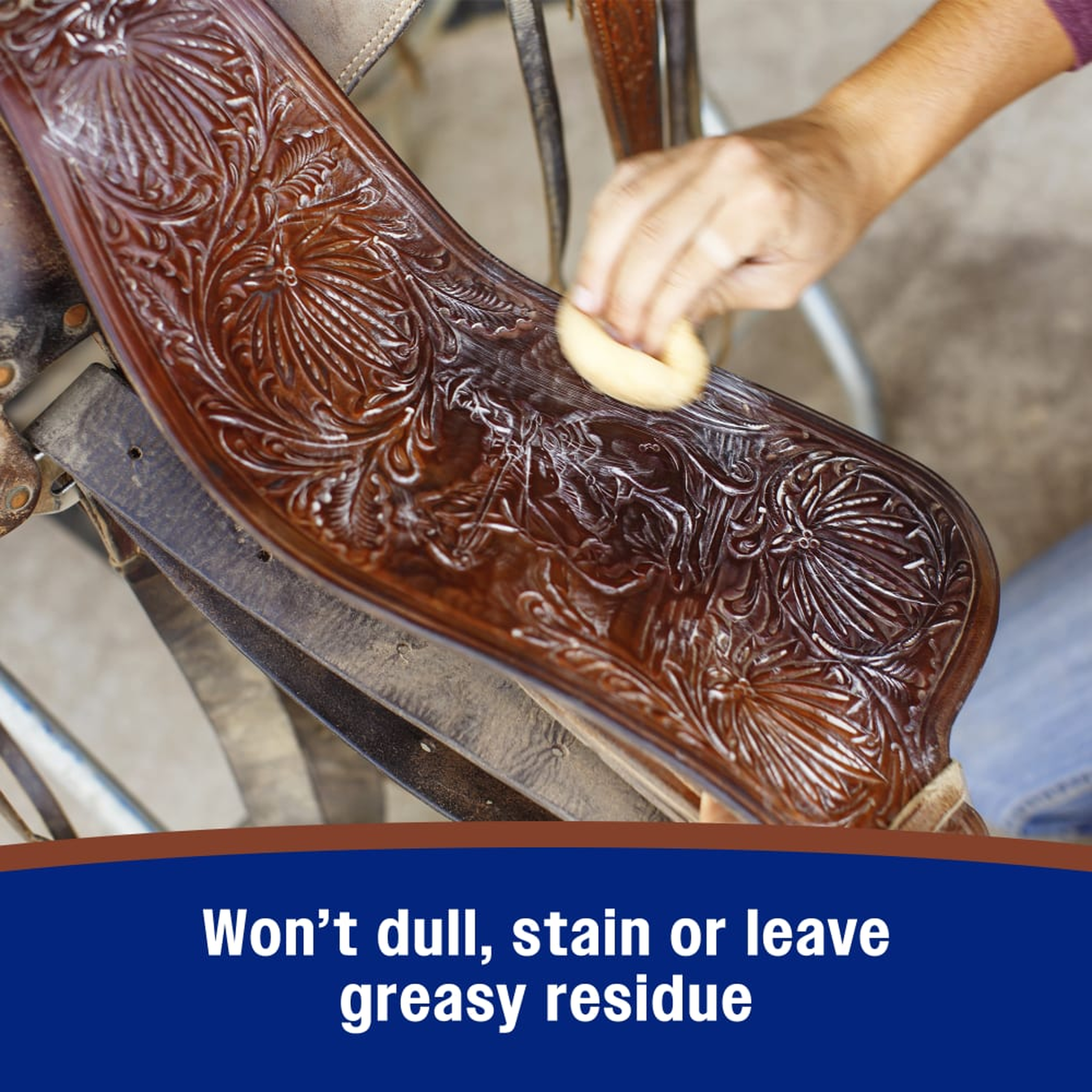 Farnam Leather New Easy-Polishing Glycerine Saddle Soap - Wont dull or stain or leave greasy residue