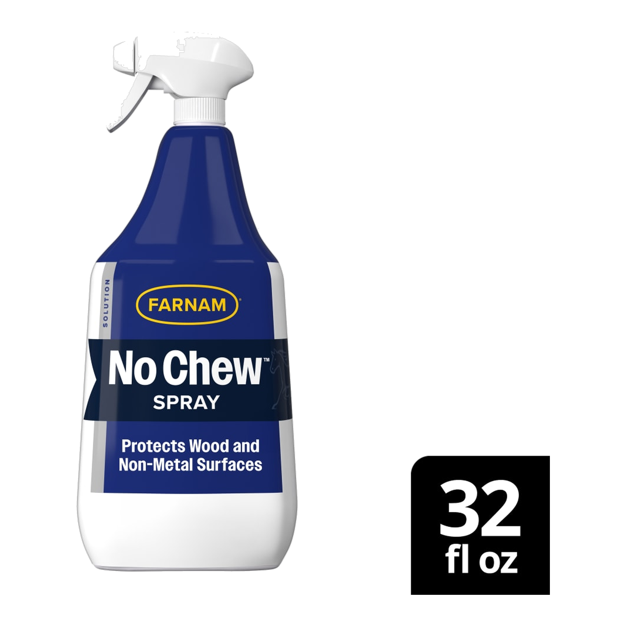 Farnam No Chew Clear Spray package showing size