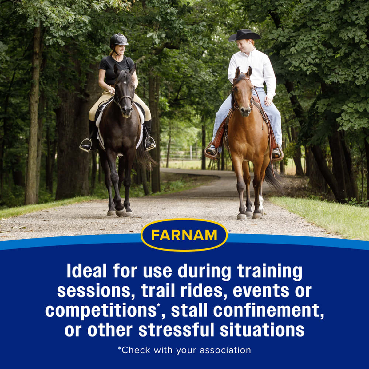 Farnam Quietex II Focusing & Calming Paste - Ideal for use during training sessions, trail rides, events or competitions