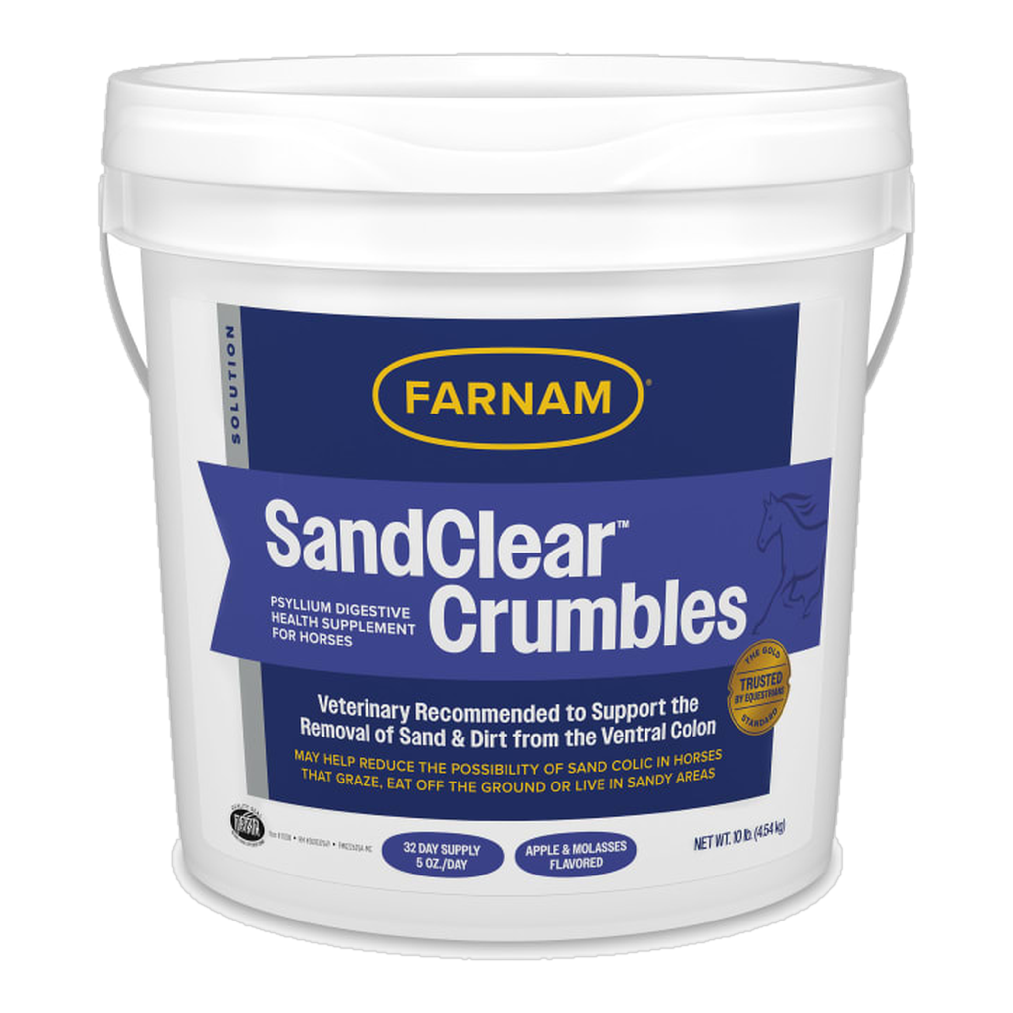 Farnam SandClear Natural Psyllium Crumbles front of package
