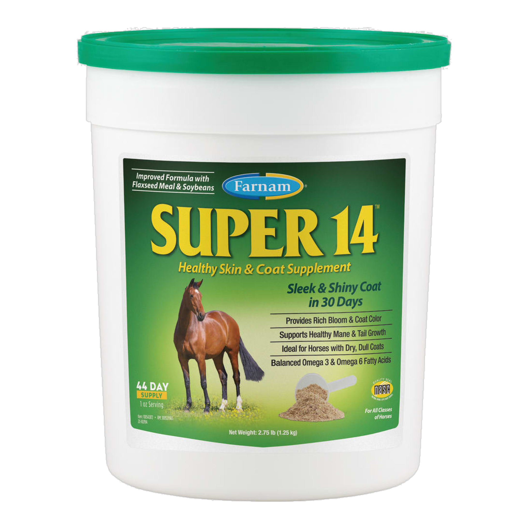 Farnam Super 14 Healthy Skin & Coat Supplement front of package