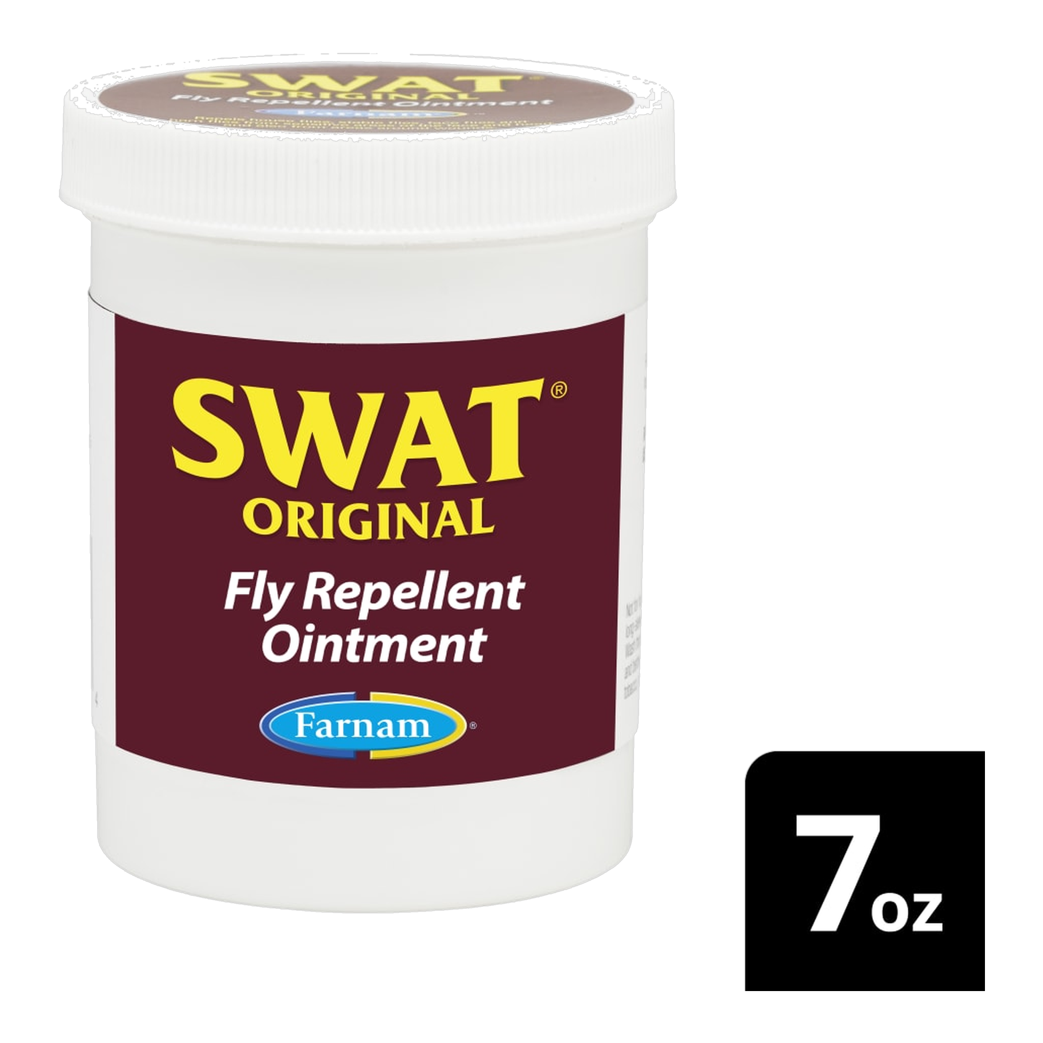 Farnam SWAT Fly Repellent Ointment package showing size #Original Pink