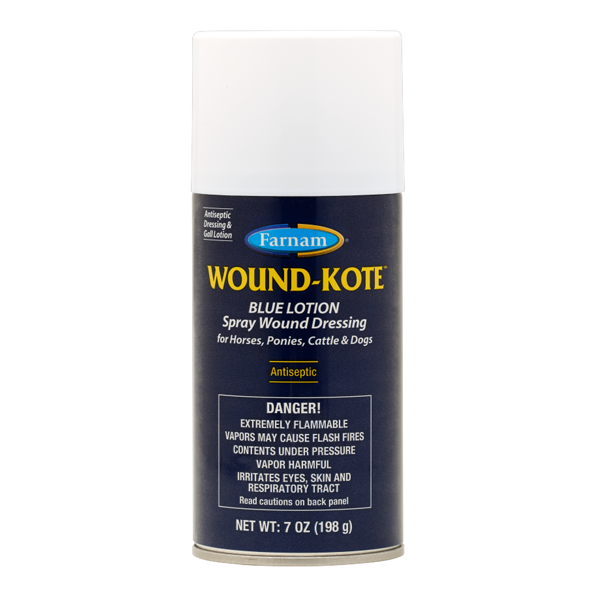 Farnam Wound-Kote Blue Lotion Spray Wound Dressing
