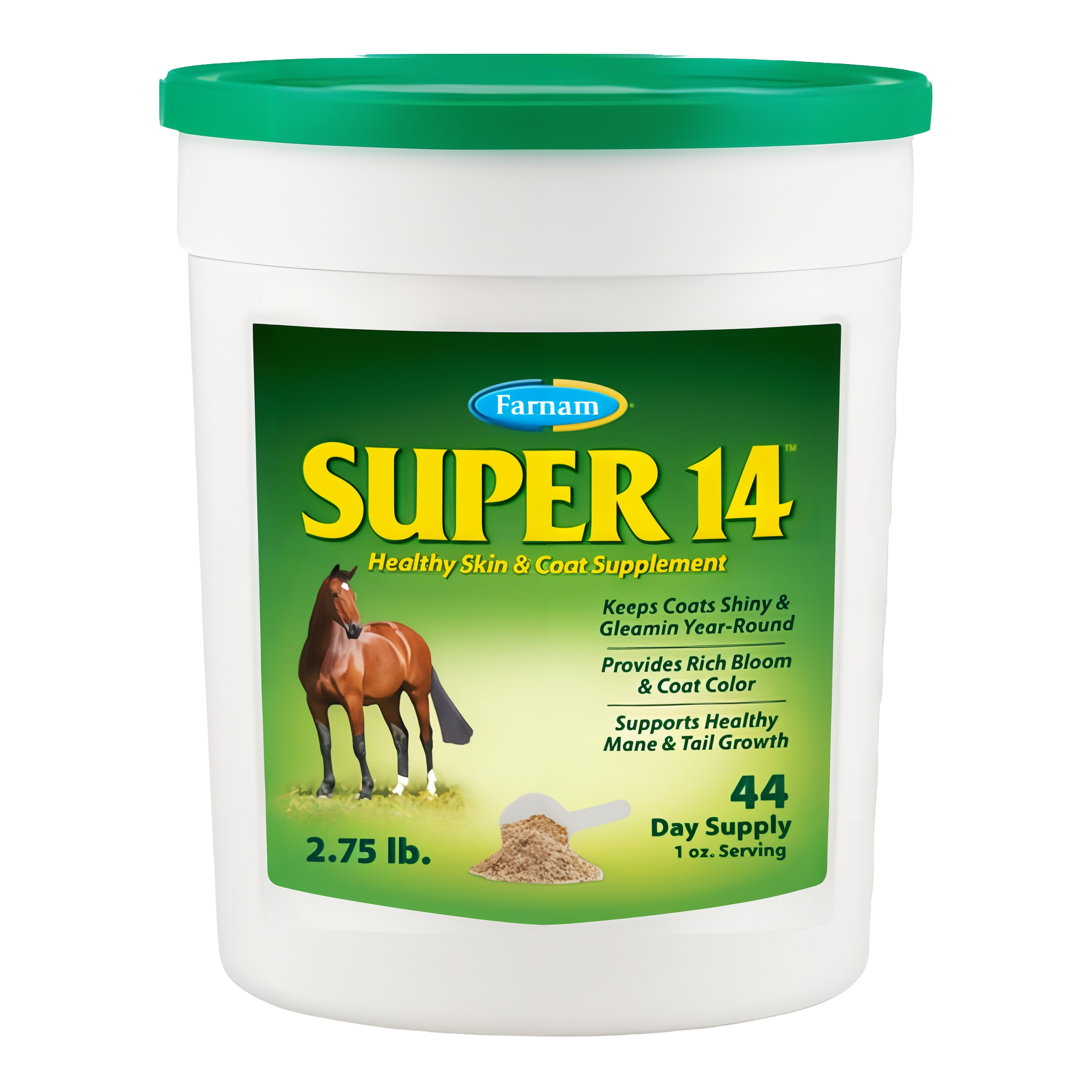 Farnam Super 14 Healthy Skin & Coat Supplement for Horses