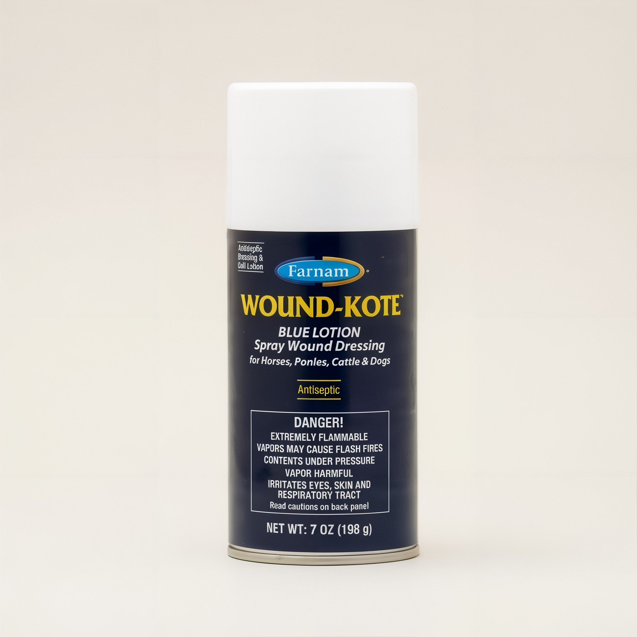 Farnam Wound-Kote Blue Lotion Spray for Animals