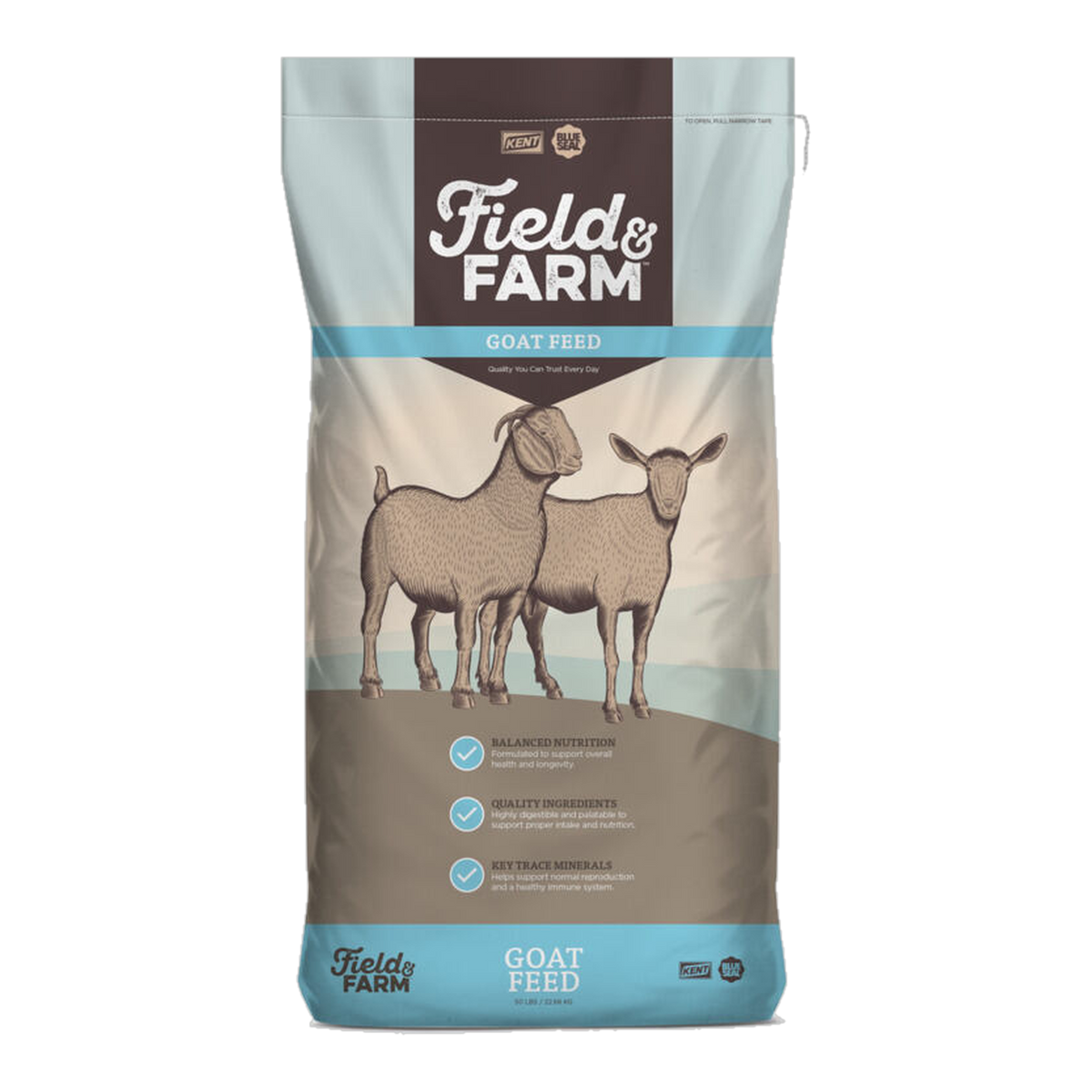 Field & Farm Goat Feed Textured 50 LB #50 LB