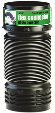 Amerimax Flex-Drain 4 In. Elbow Flex-Drain Flexible Coupler