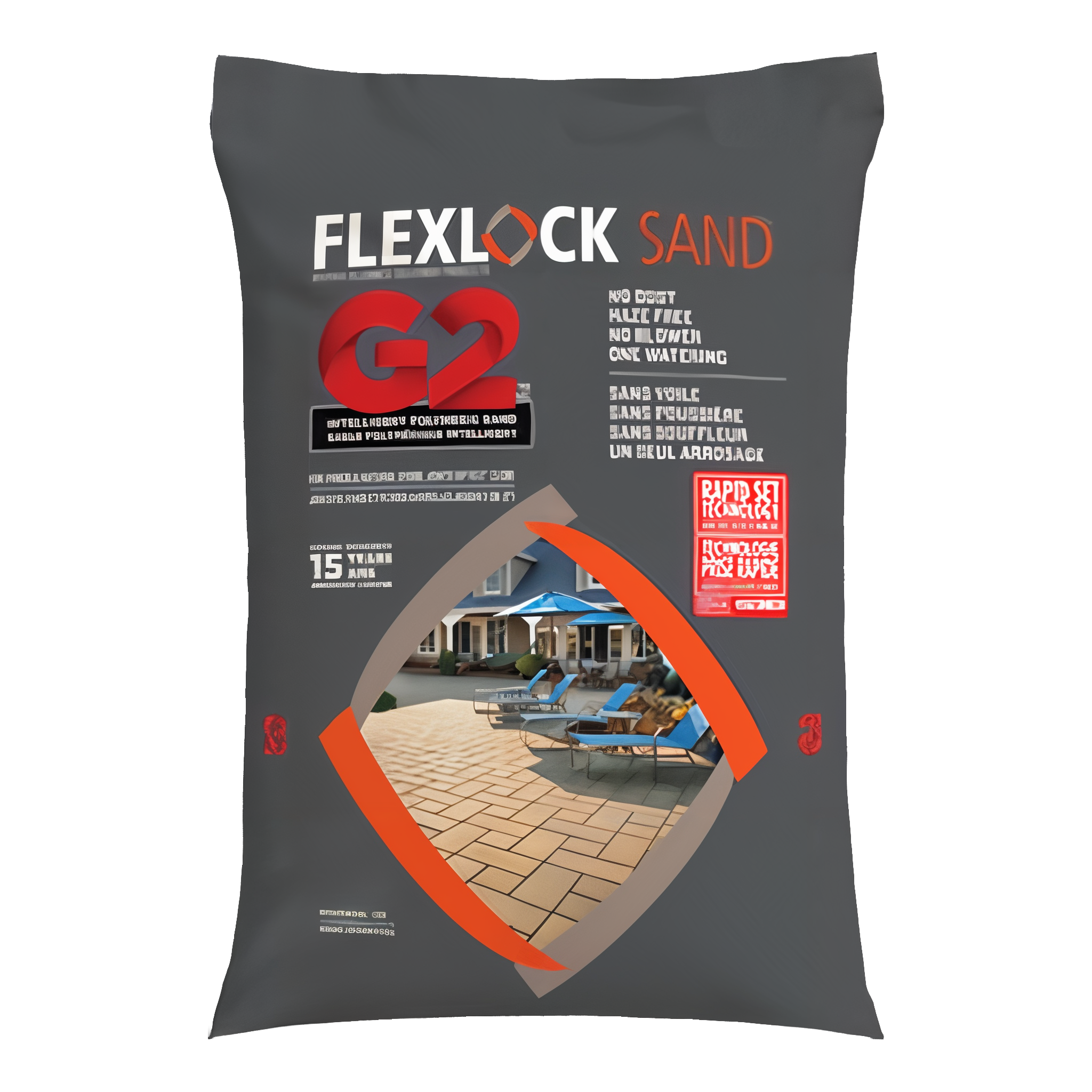FlexLock G2 Intelligent Polymeric Sand 50 lb bag by Alliance