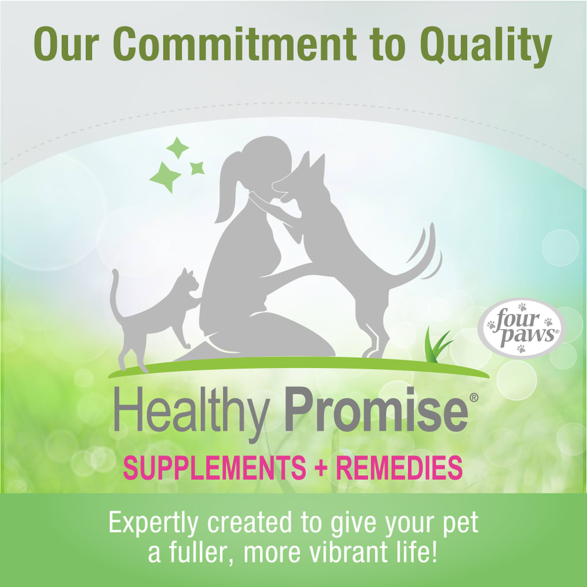 Four Paws Healthy Promise Quick-Action Blood Stopper Styptic Powder Four Paws brand story
