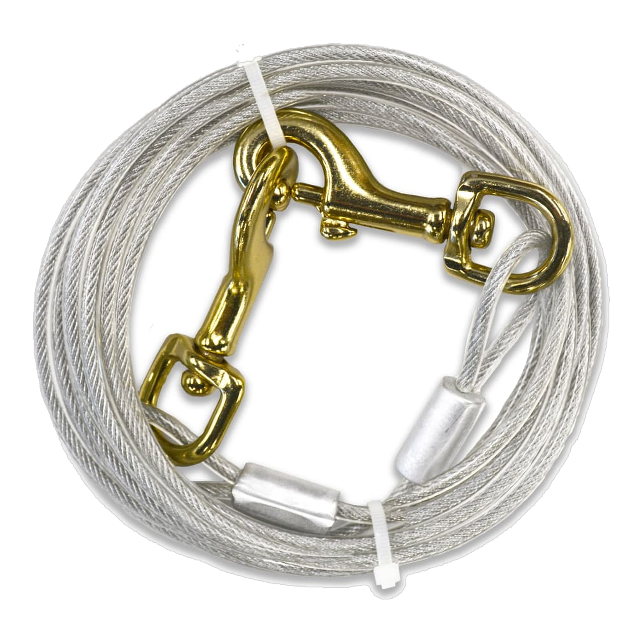 Four Paws Walk-About Heavy Weight Dog Tie-Out Cable 20 ft out of the package